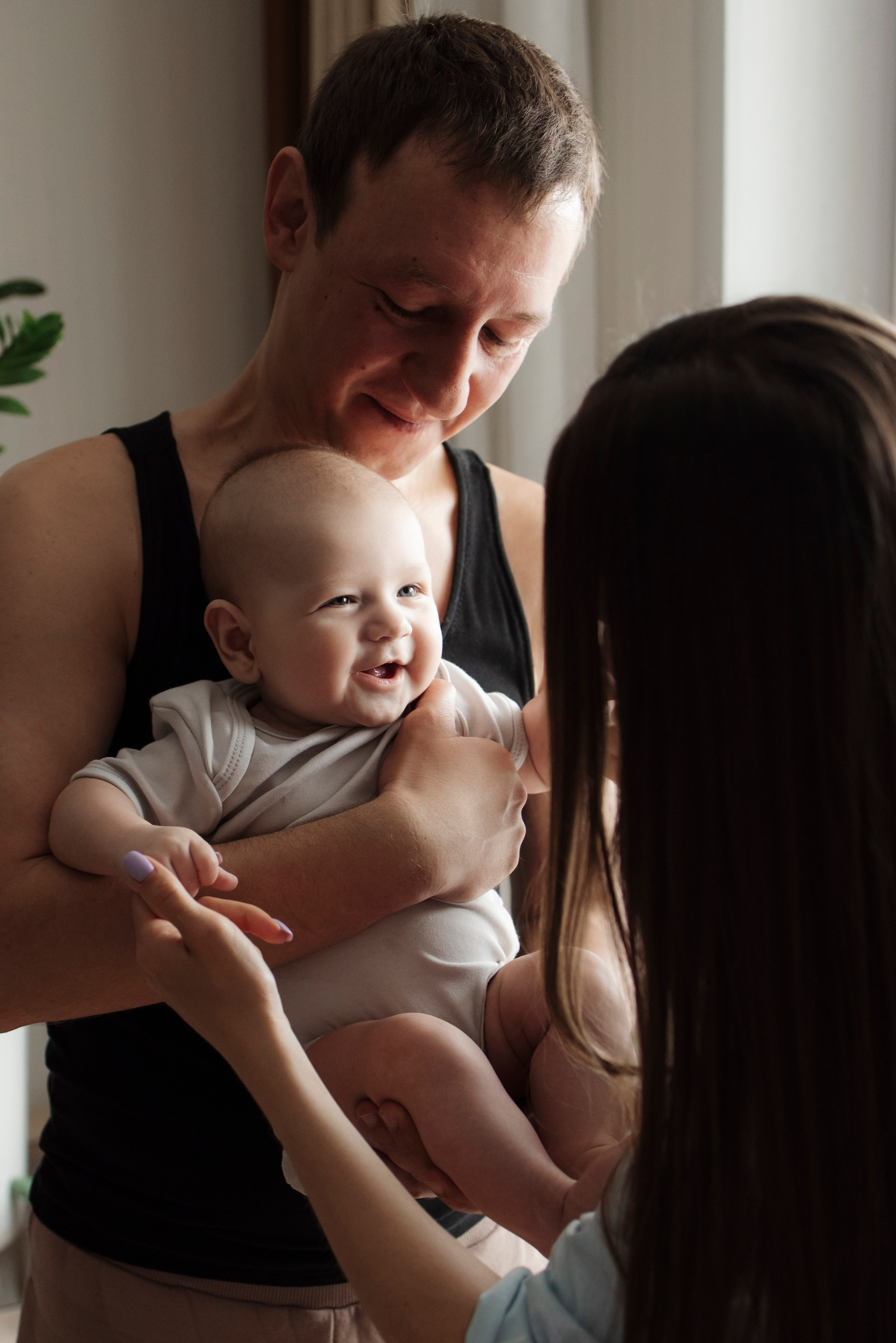 Саша и его Родители. Фотограф Новосибирск