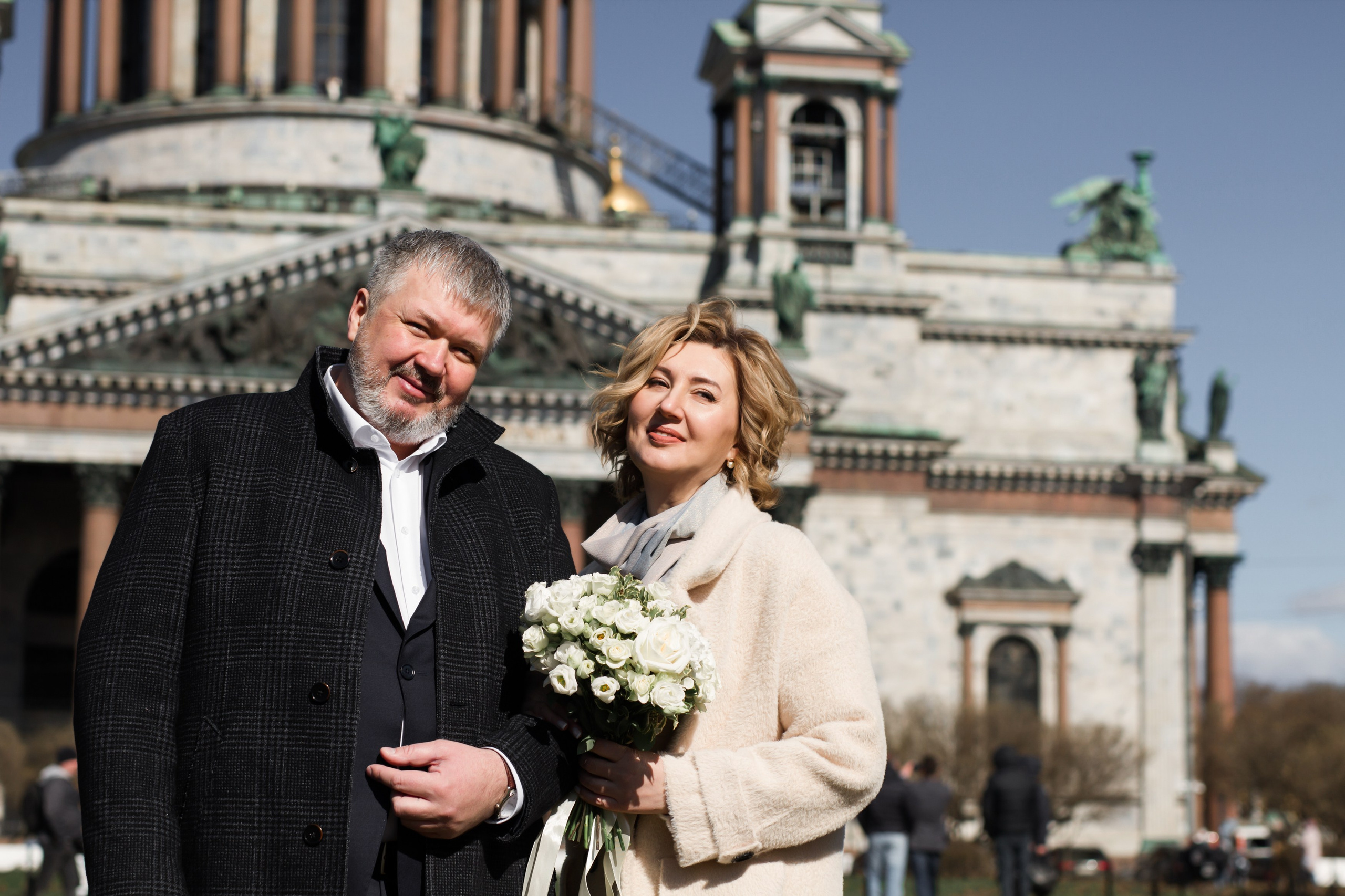 Взрослые пары. Элегантная камерная свадьба.Лариса и Геннадий. Свадебный, семейный и контент фотограф в Санкт- Петербурге Елена Грие