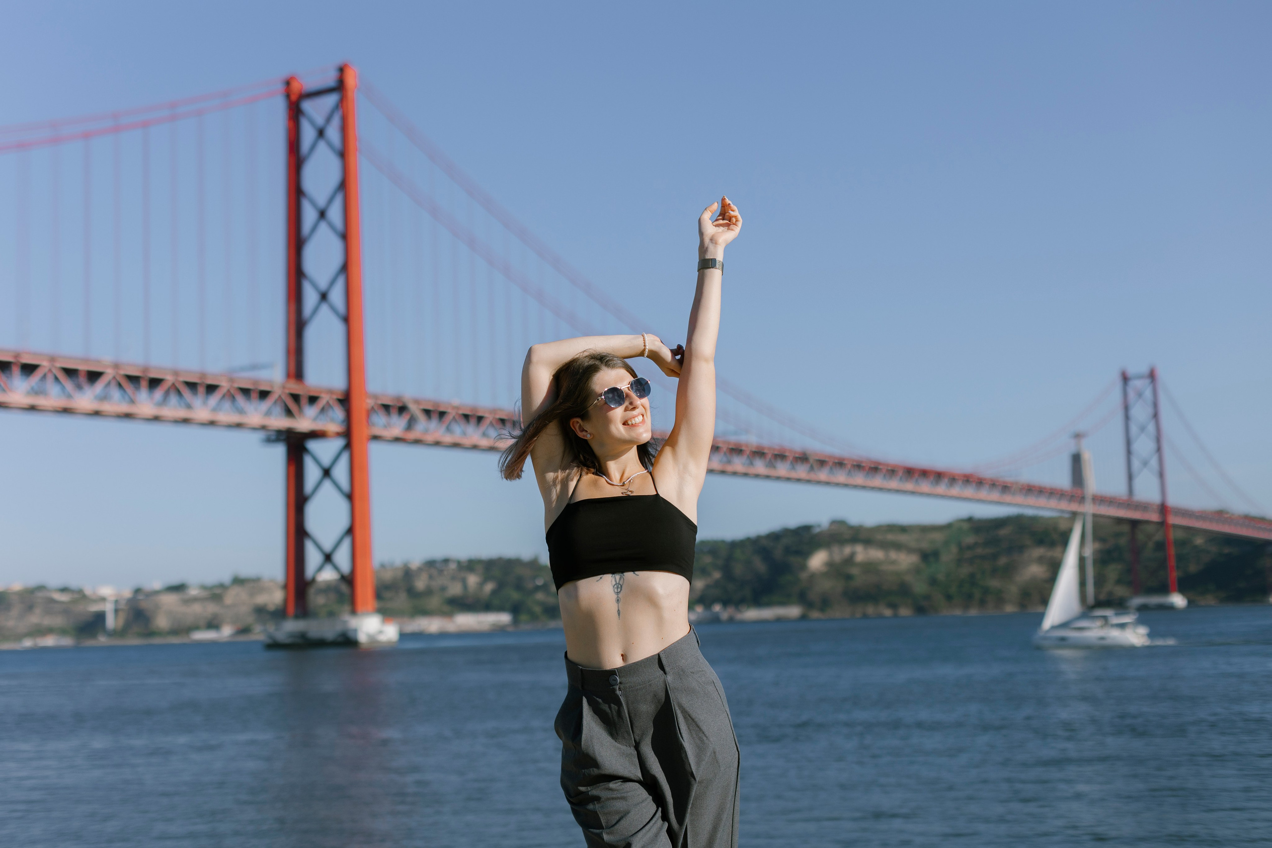 April 25th Bridge. Свадебный и женский фотограф в Лиссабоне Яковлева Ольга