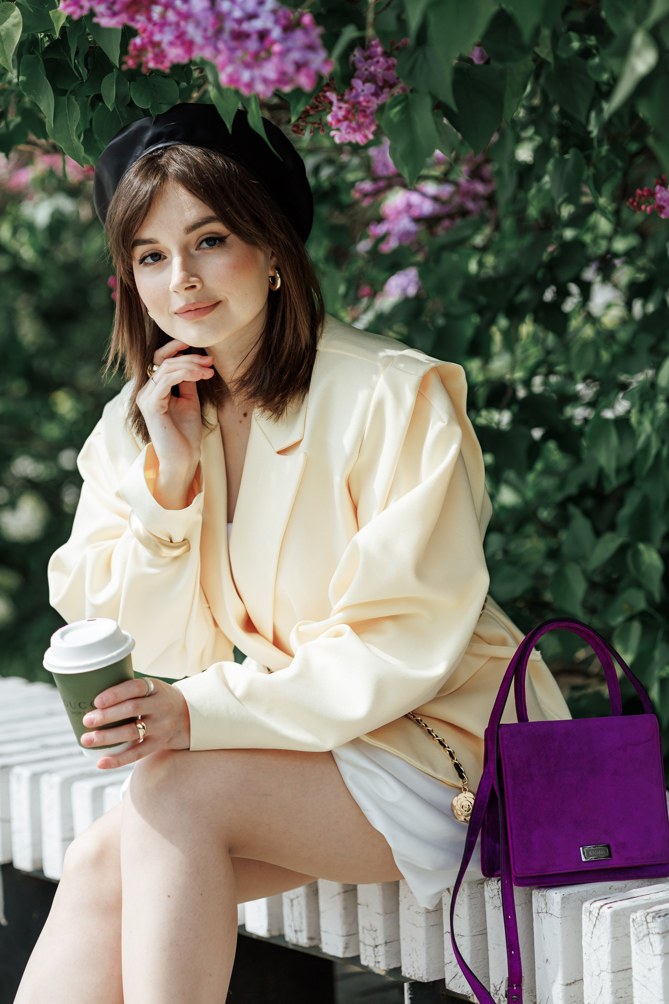 Прогулка в сиреневом саду. Фотограф в Москве Мухина Ирина