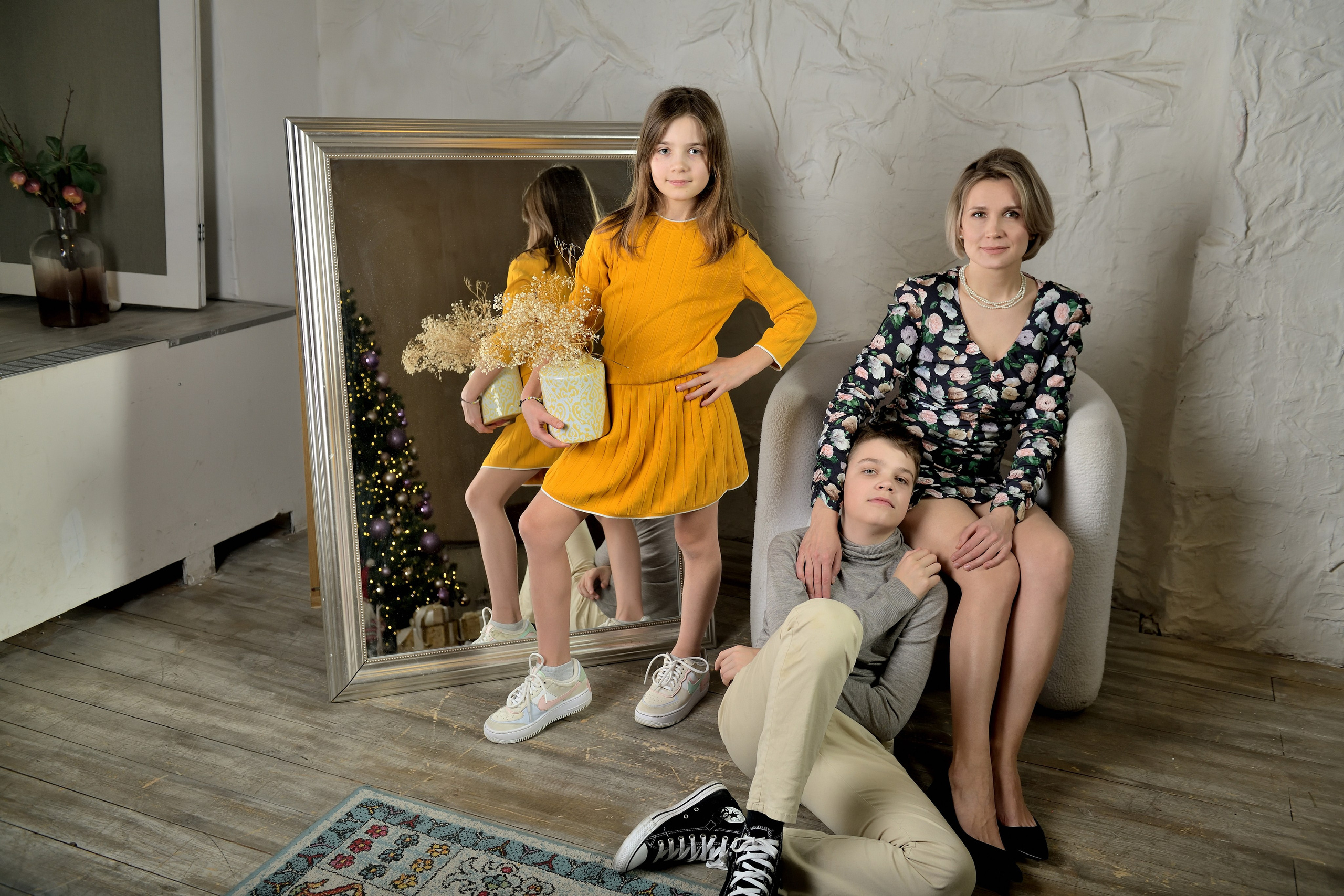 Семейные новогодние фотосесии