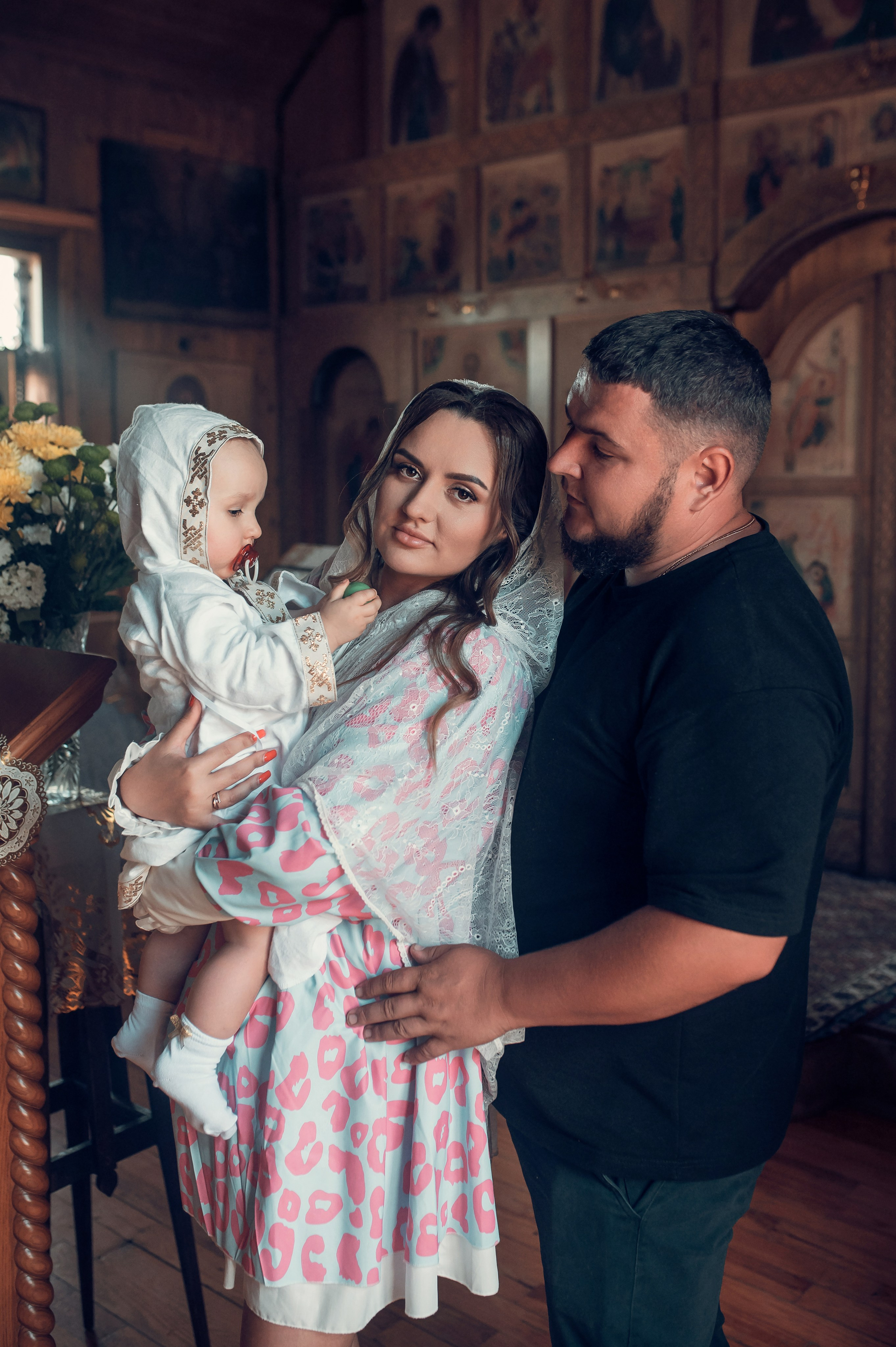 Церковь Покрова Пресвятой Богородицы в Полянах. Семейный фотограф Олеся Батурина Рязань