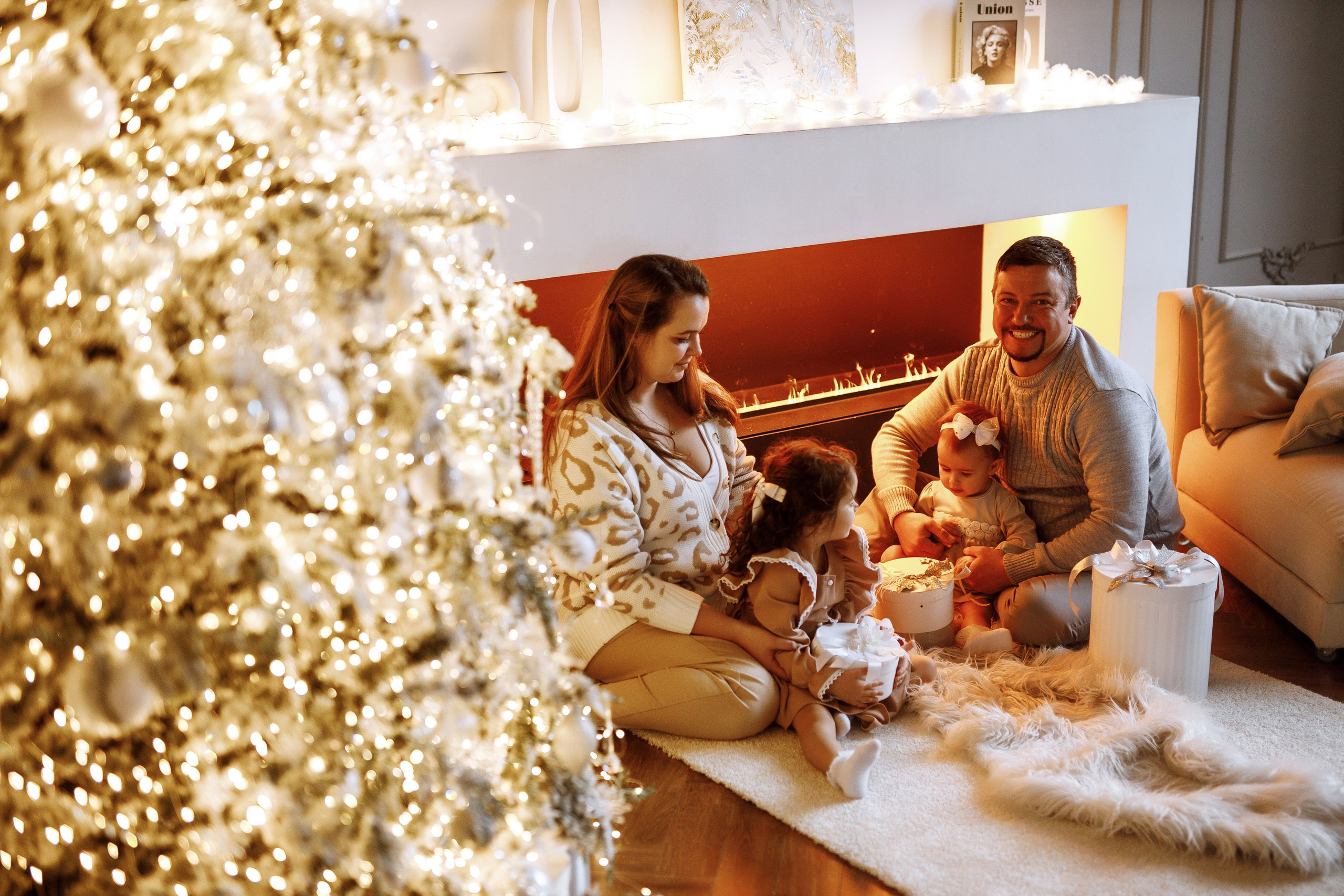 Новогодние фотосессии в СПб. Семейный фотограф Карина Маффи