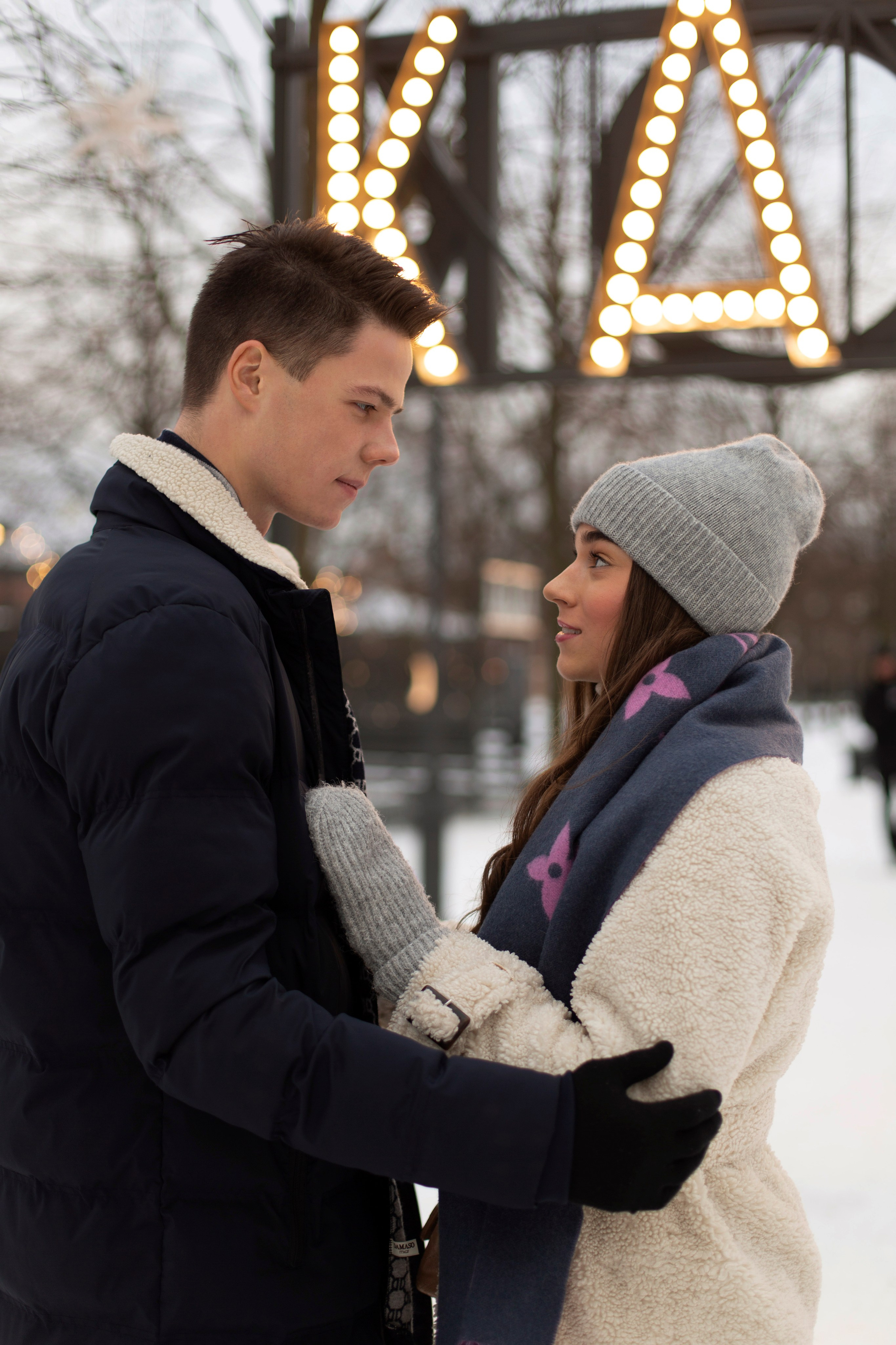 Новогоднее Love-story. Свадебный и портретный фотограф в Санкт-Петербурге Надежда Чечулина