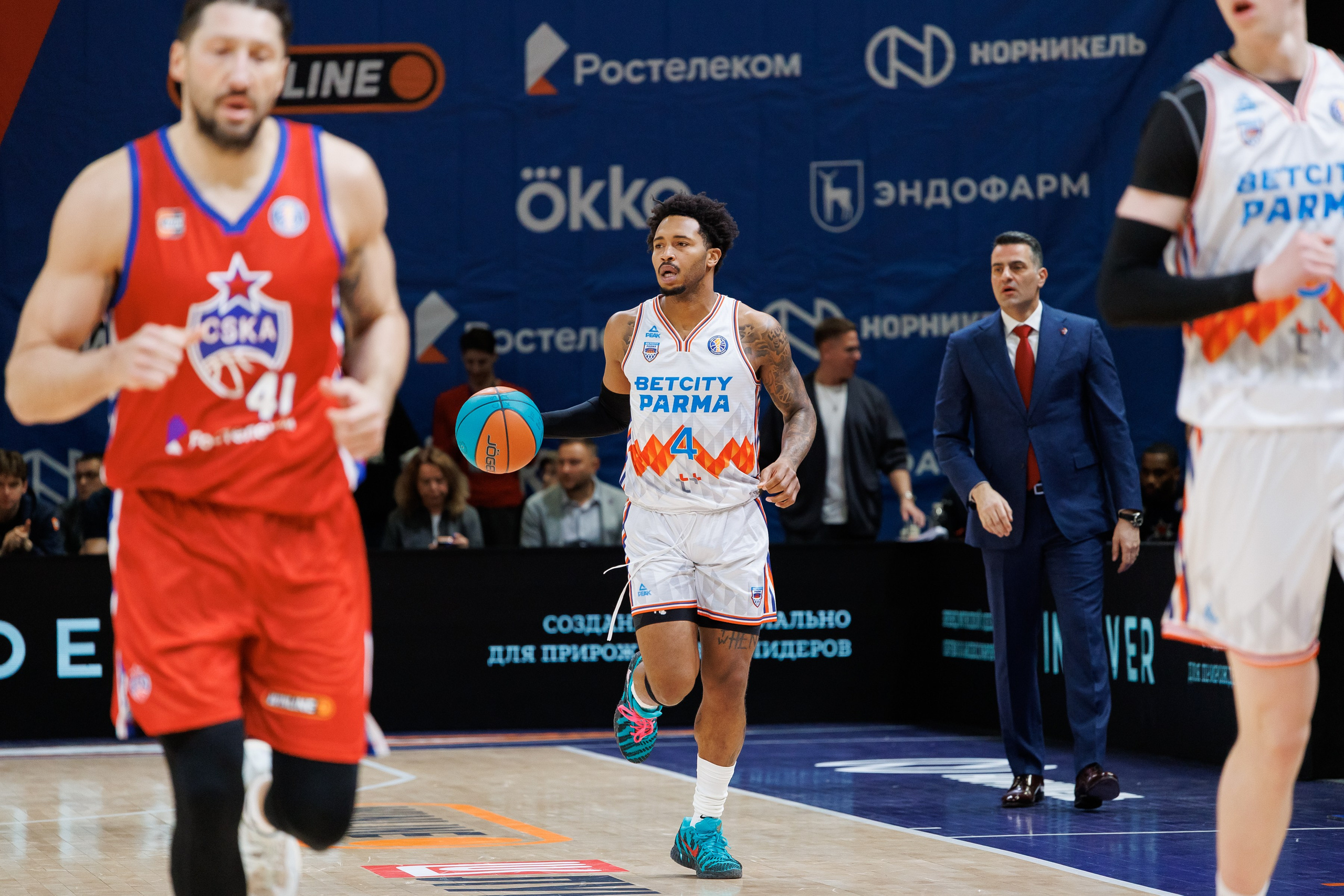 Баскетбол. ЦСКА — ПАРМА