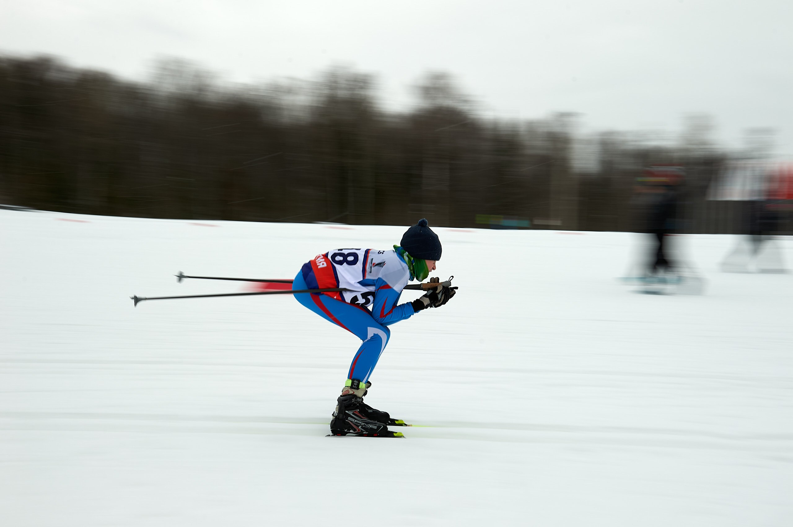 Всероссийские соревнования по лыжным гонкам «Пионерская правда». Ижевс. Спортивный репортажный фотограф в Ижевске Сергей Мерзляков