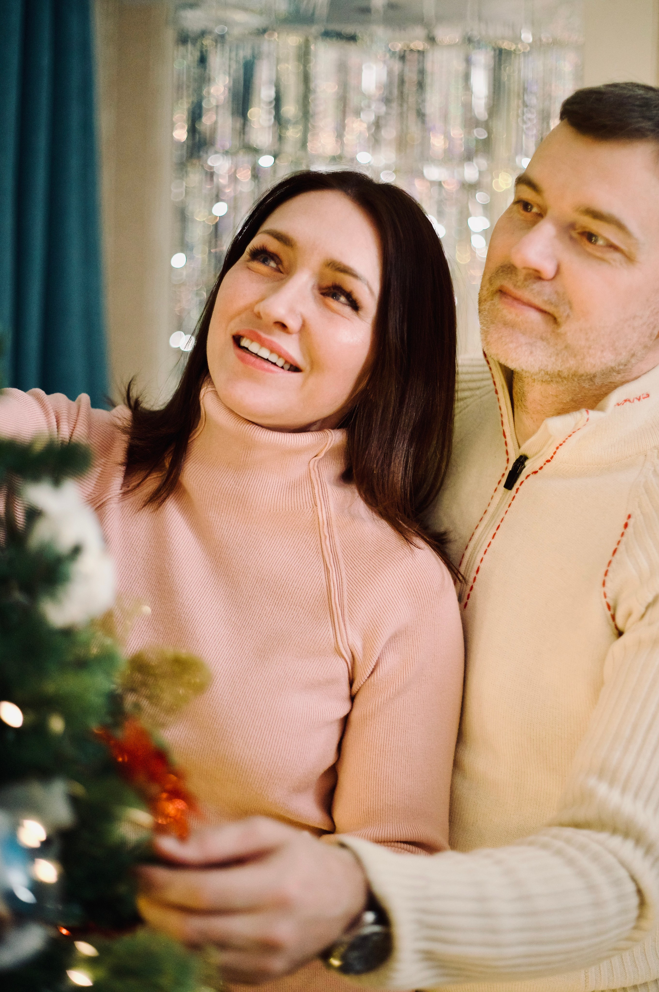 Семейный новый год с друзьям. Семейный и индивидуальный фотограф Света Василькив