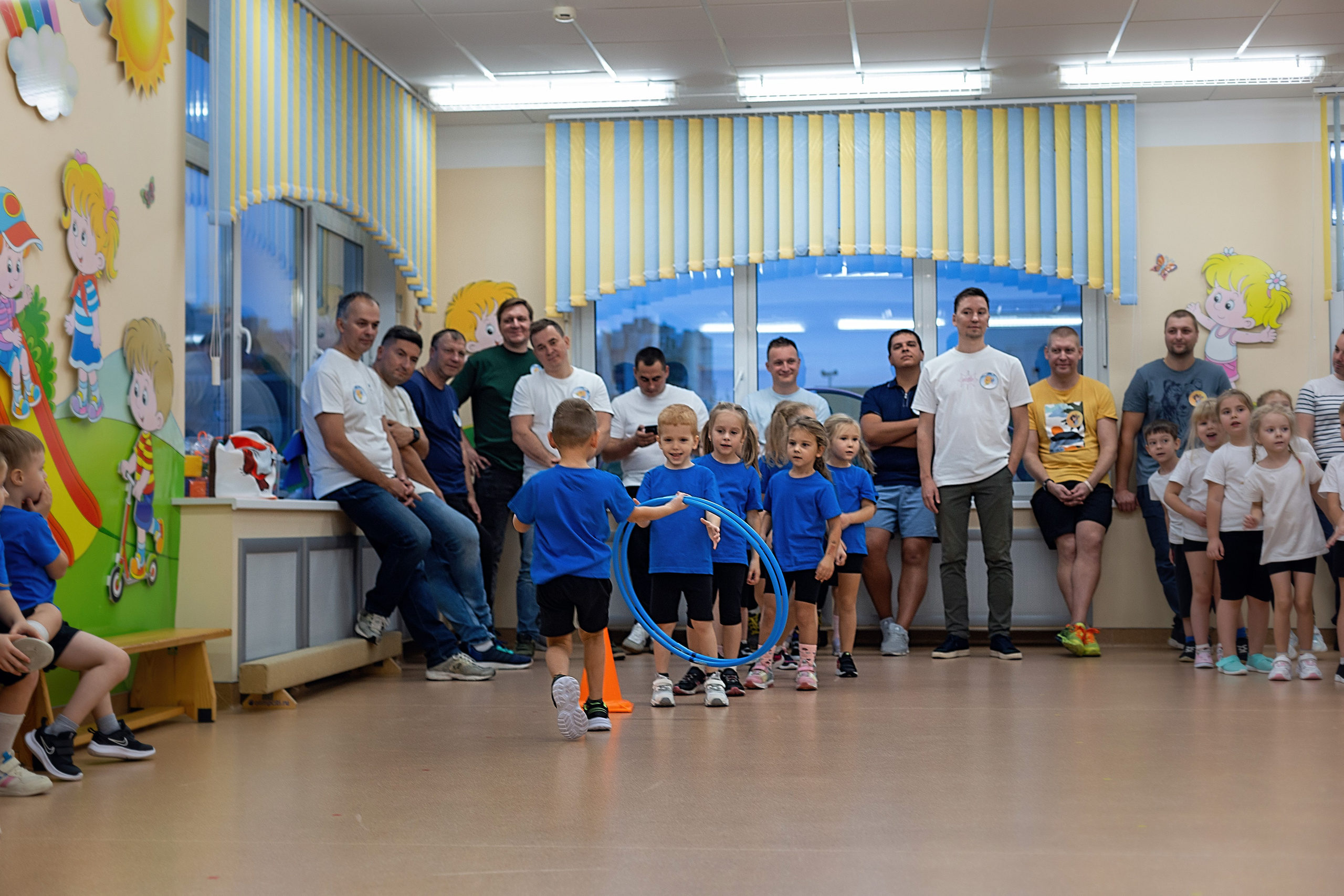 День пап в детском саду_2024. Семейный фотограф в Санкт-Петербурге