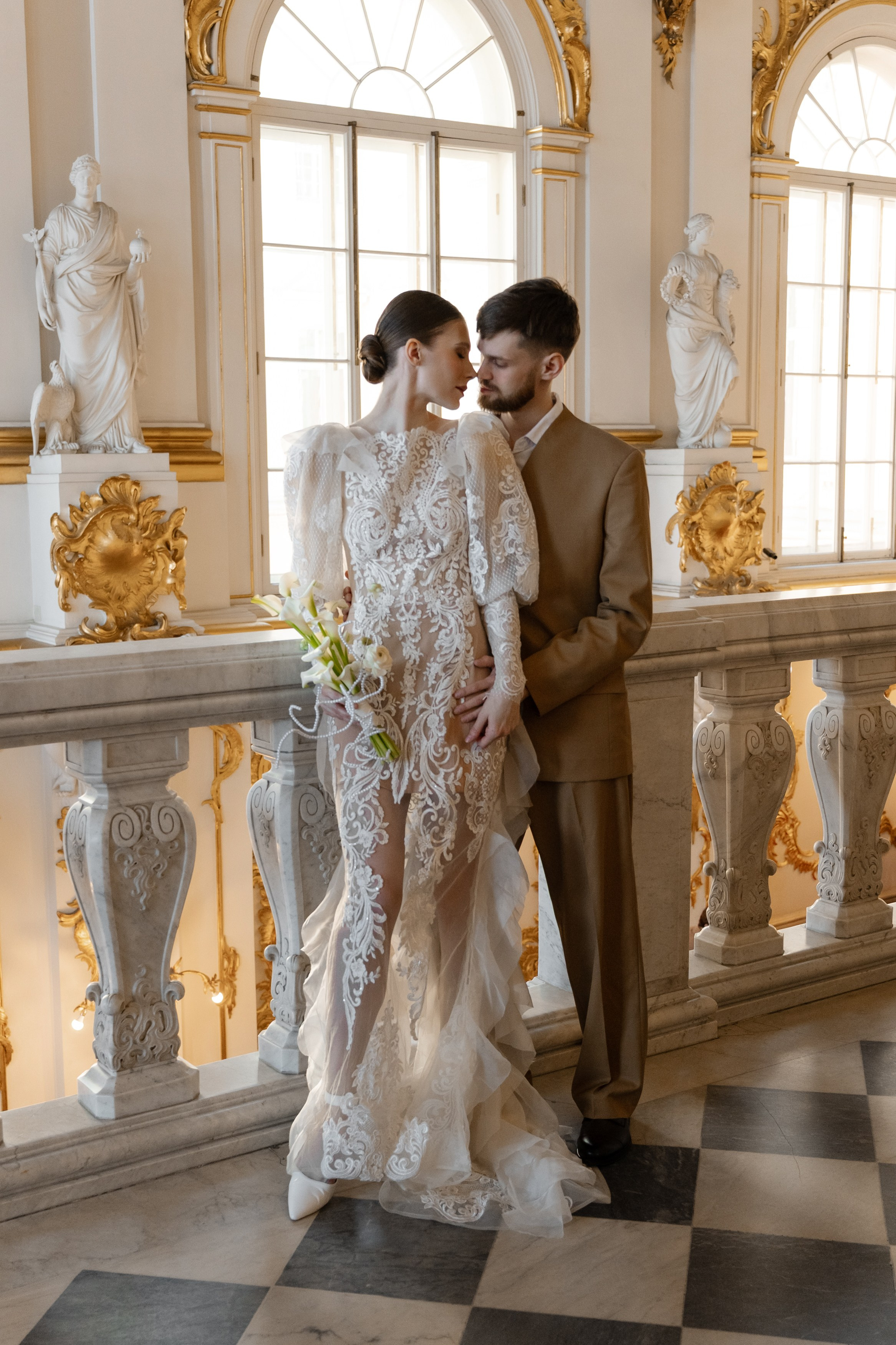 Любовь в Эрмитаже. Свадебный фотограф в Уфе Лилия Сова