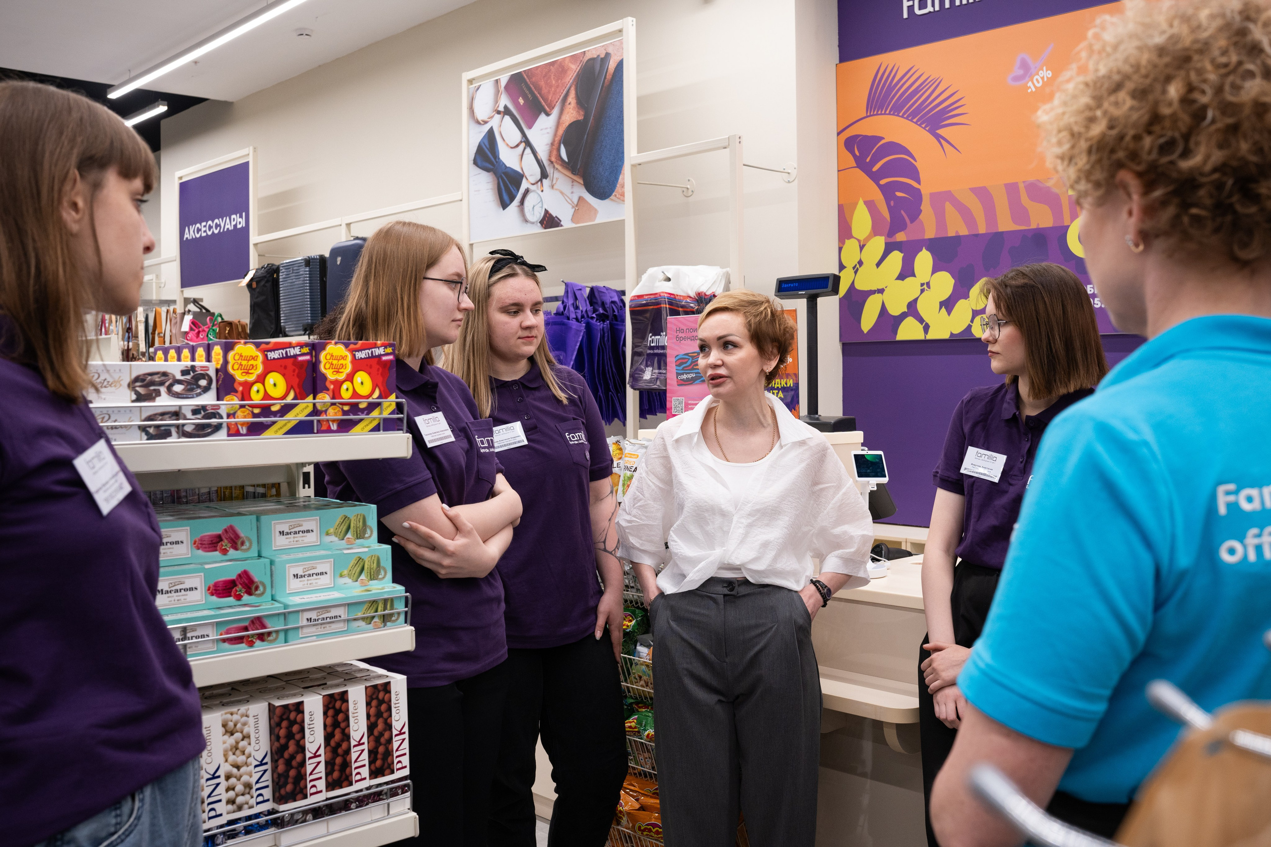 Открытие магазина Familia. Фотограф в городе Владимир