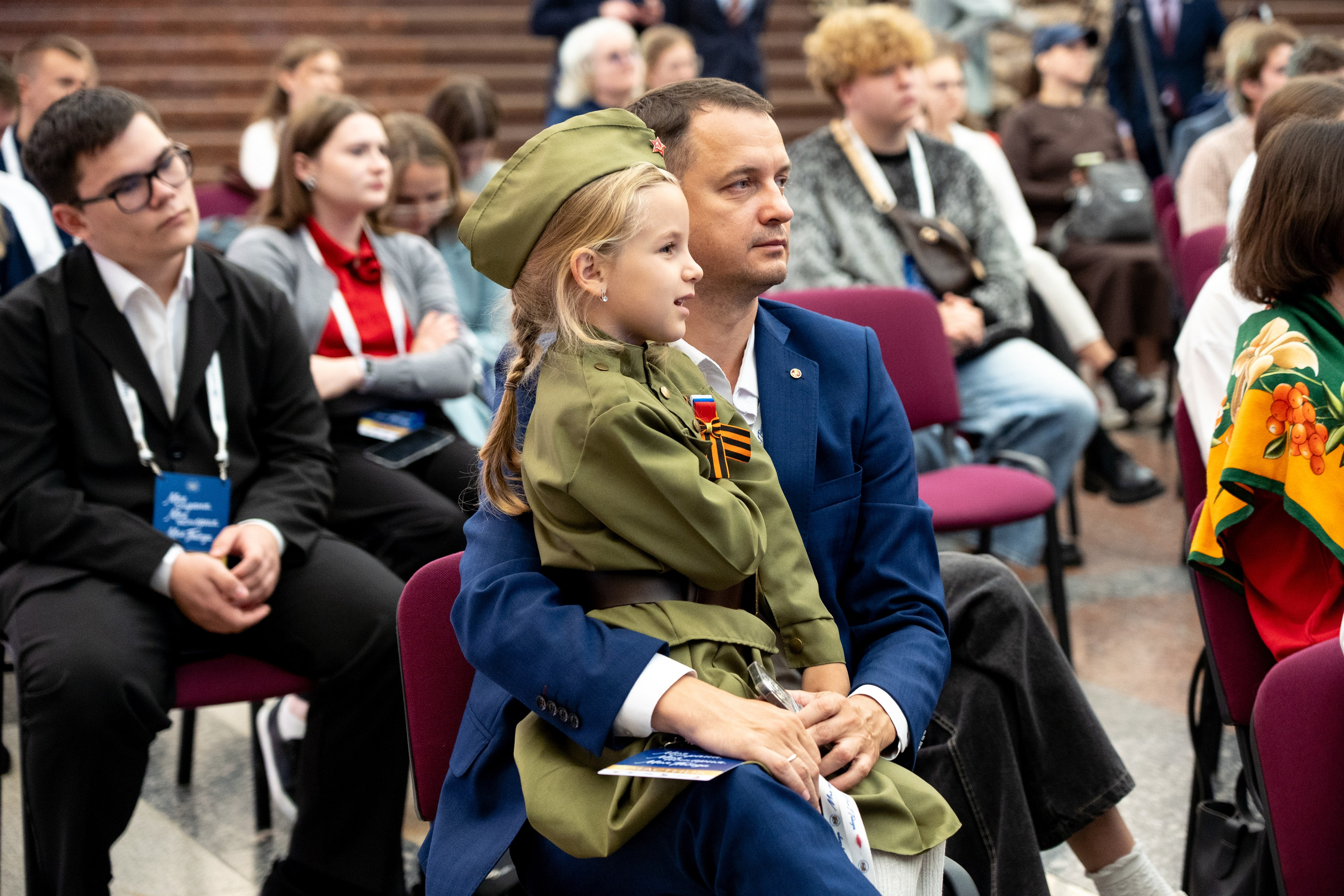 Финал Всероссийского молодежного исторического форума «Моя страна. Моя история. Моя Победа». Репортажный фотограф в Москве Легкая Софья