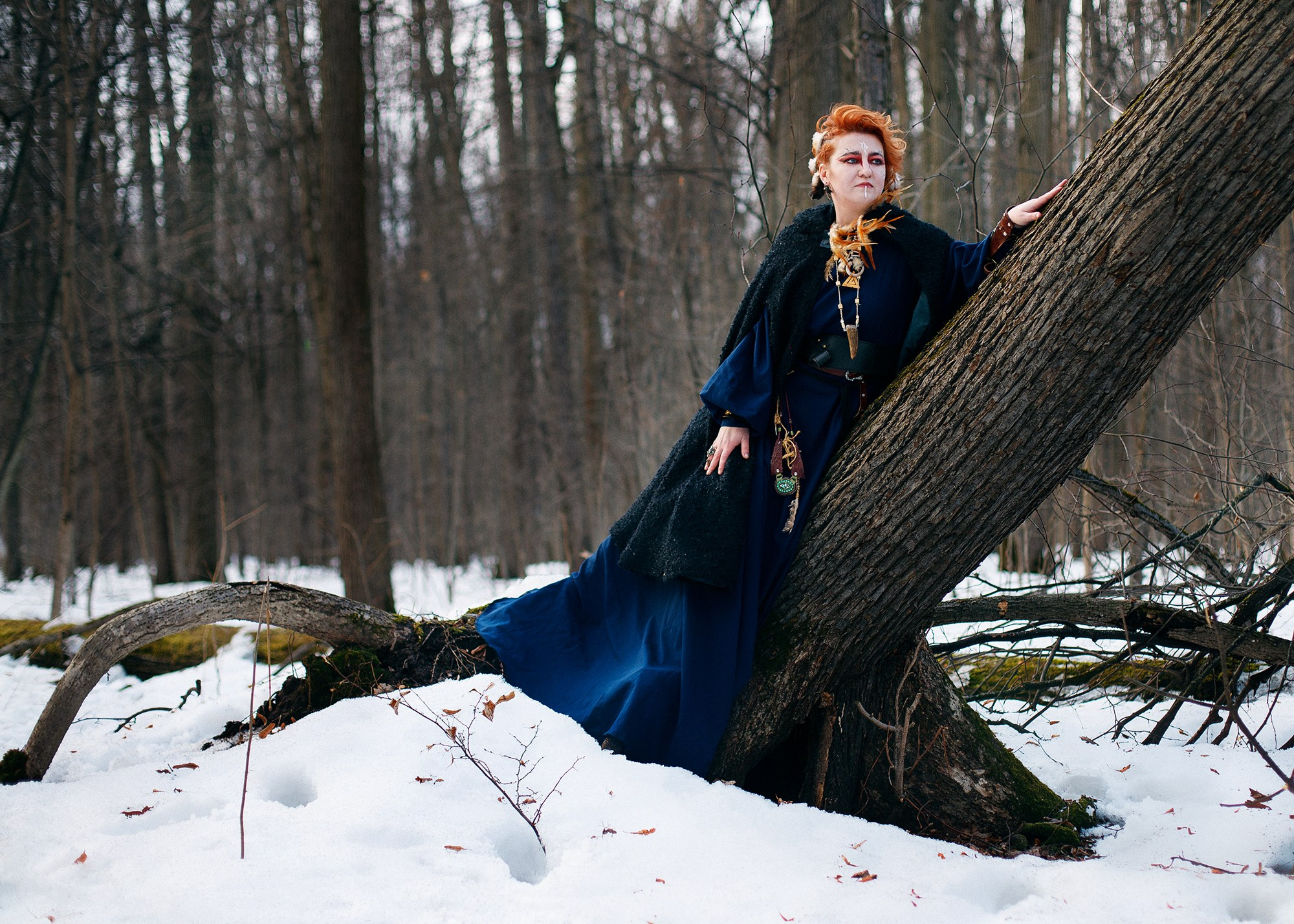 Скандинавская история. Необычные портретные фотосессии под ключ в Москве