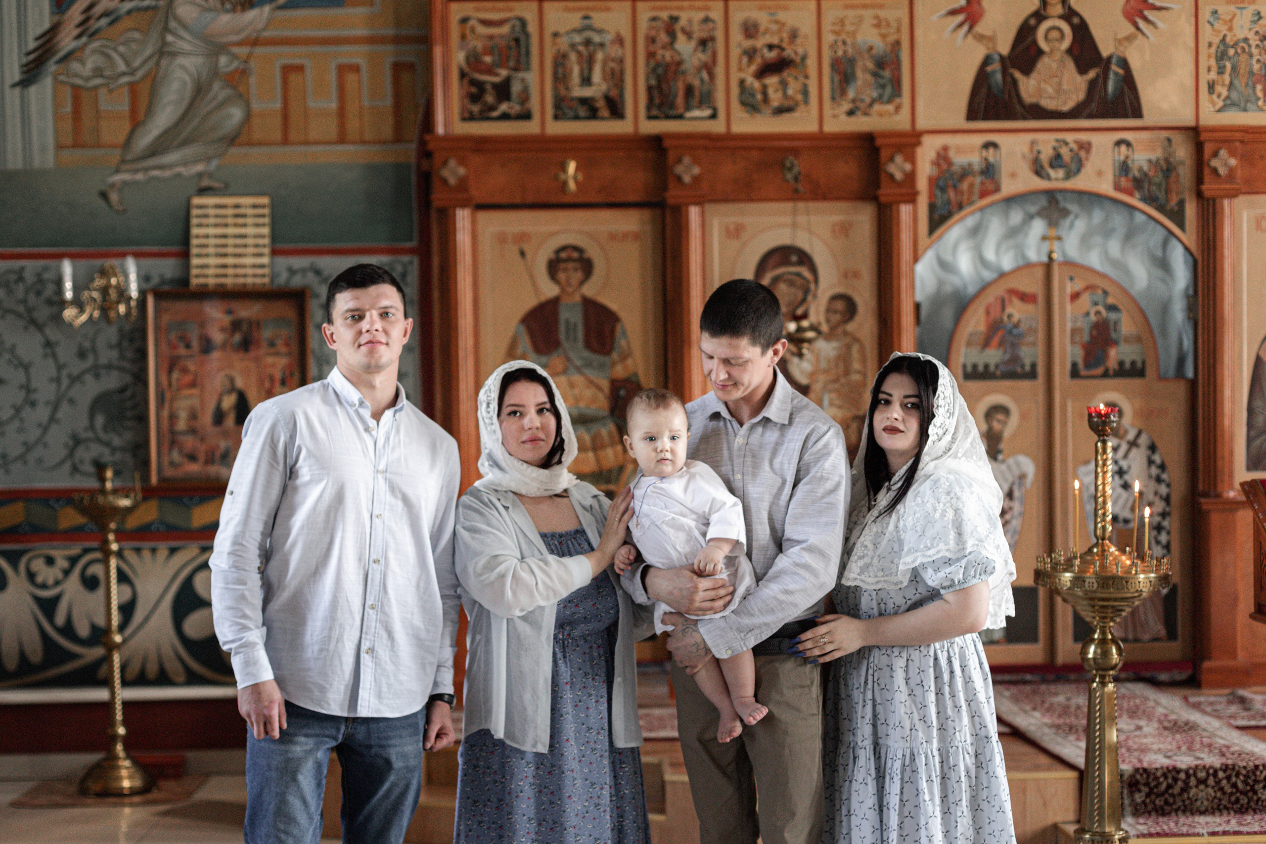 Крещение. Фотограф новорожденных, детский фотограф в г. Оренбурге Екатерина Козлова