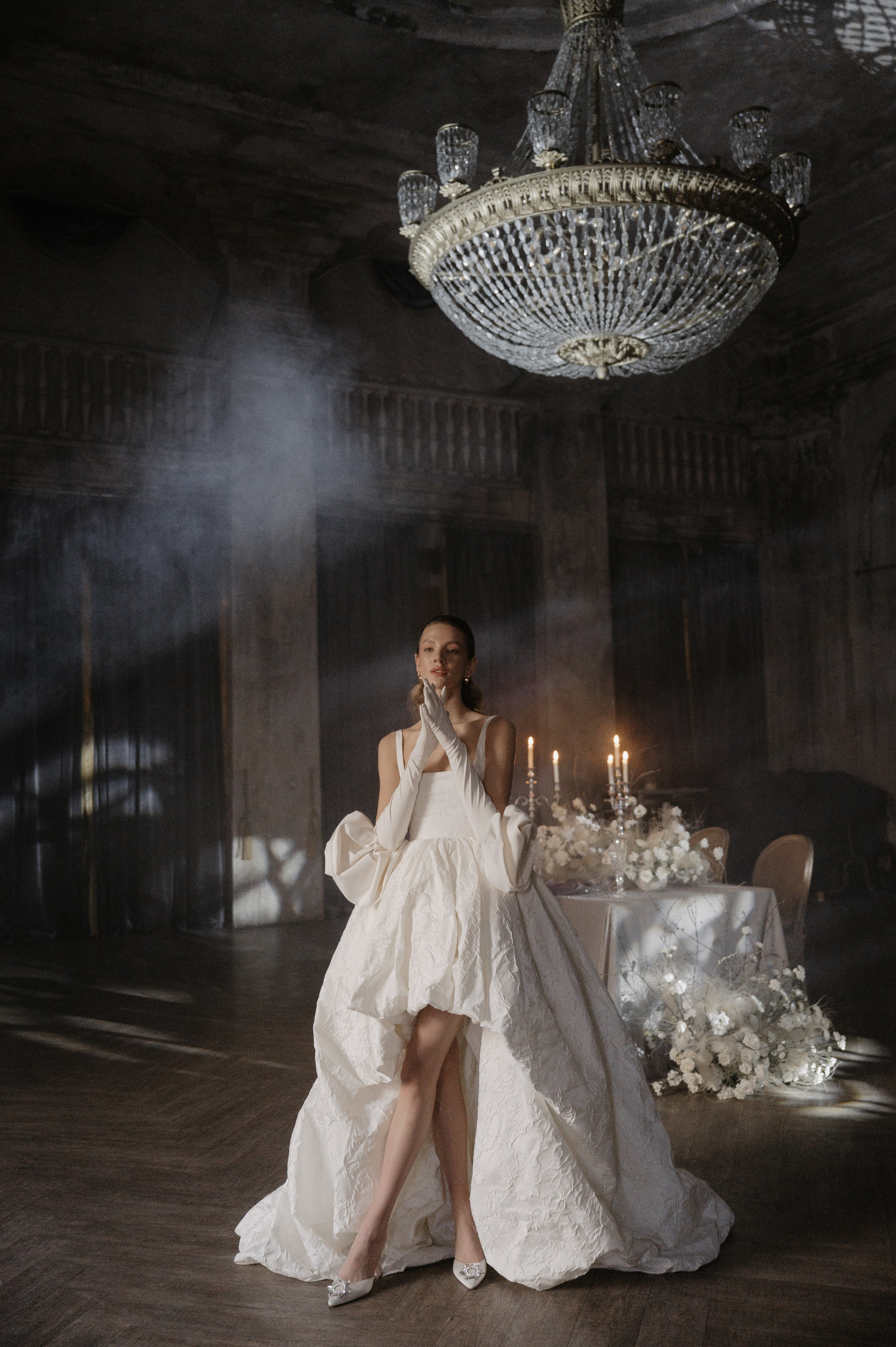 Белоснежный свадебный декор в Санкт-Петербурге