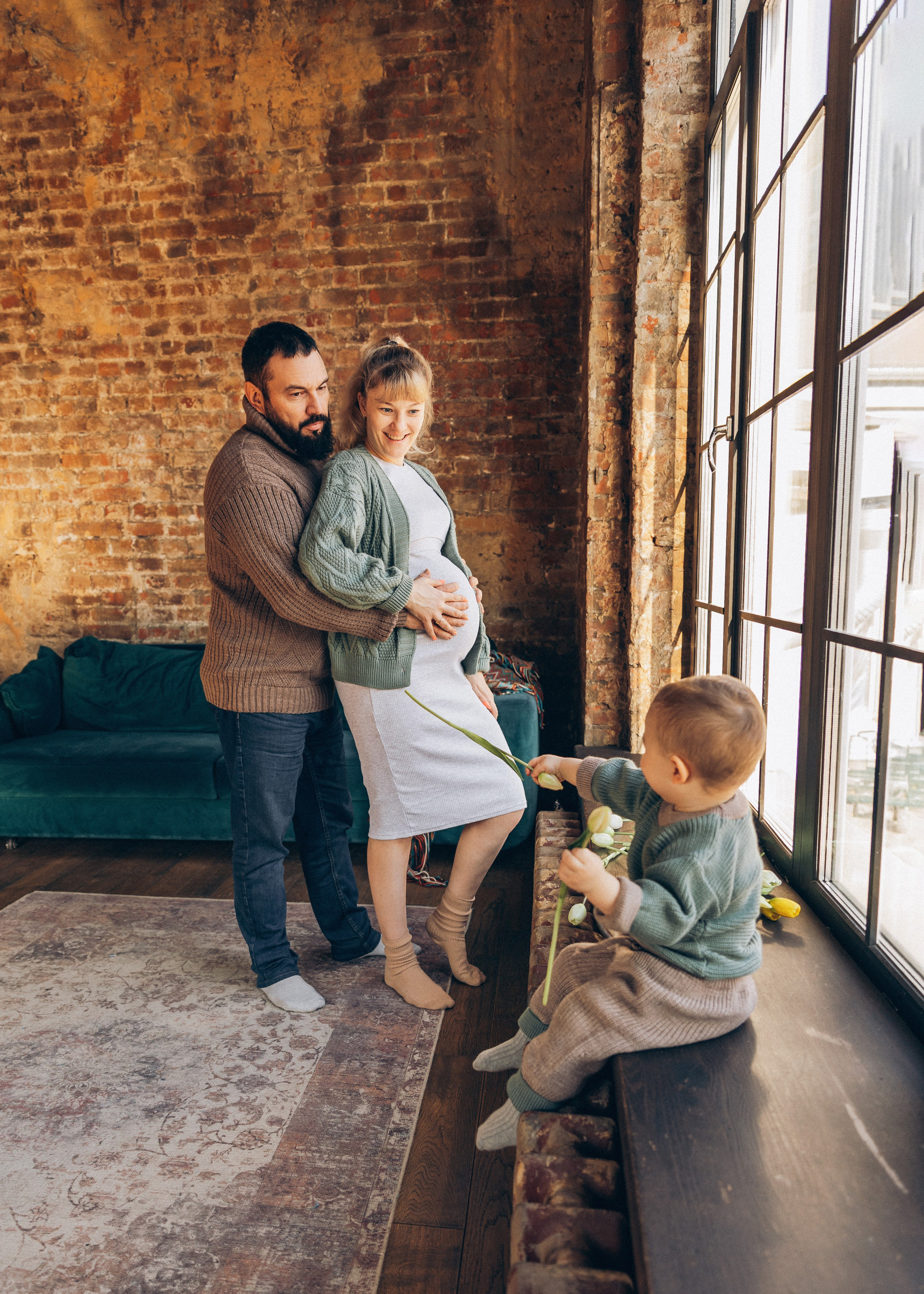 Оля, Леша и Димулька. Семейный фотограф В Москве Александра Дейкун