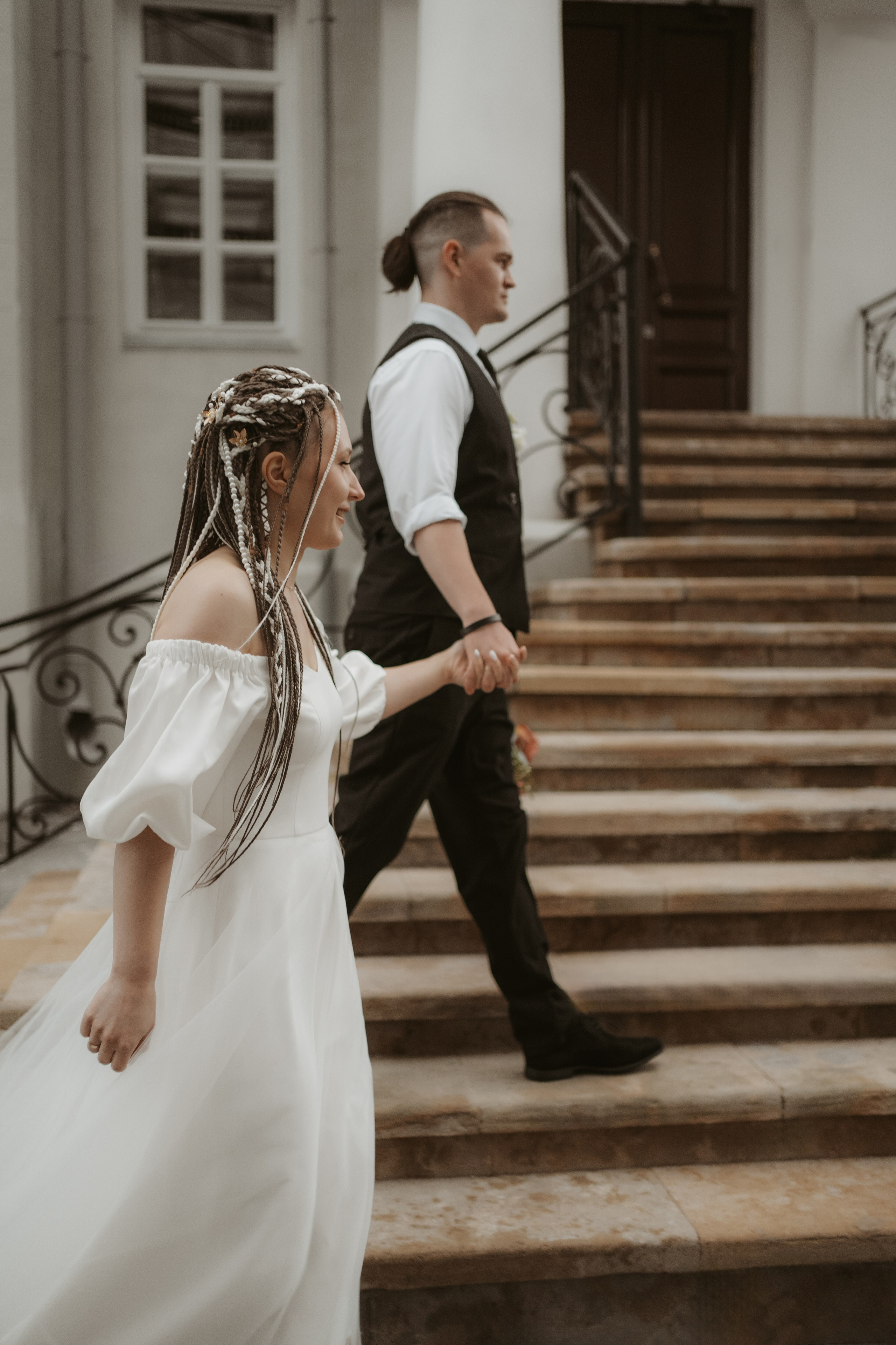 Женя и Рита, свадебная прогулка по Казани. Портретный фотограф в Казани, Красной Поляне и Сочи Анна Кузнецова