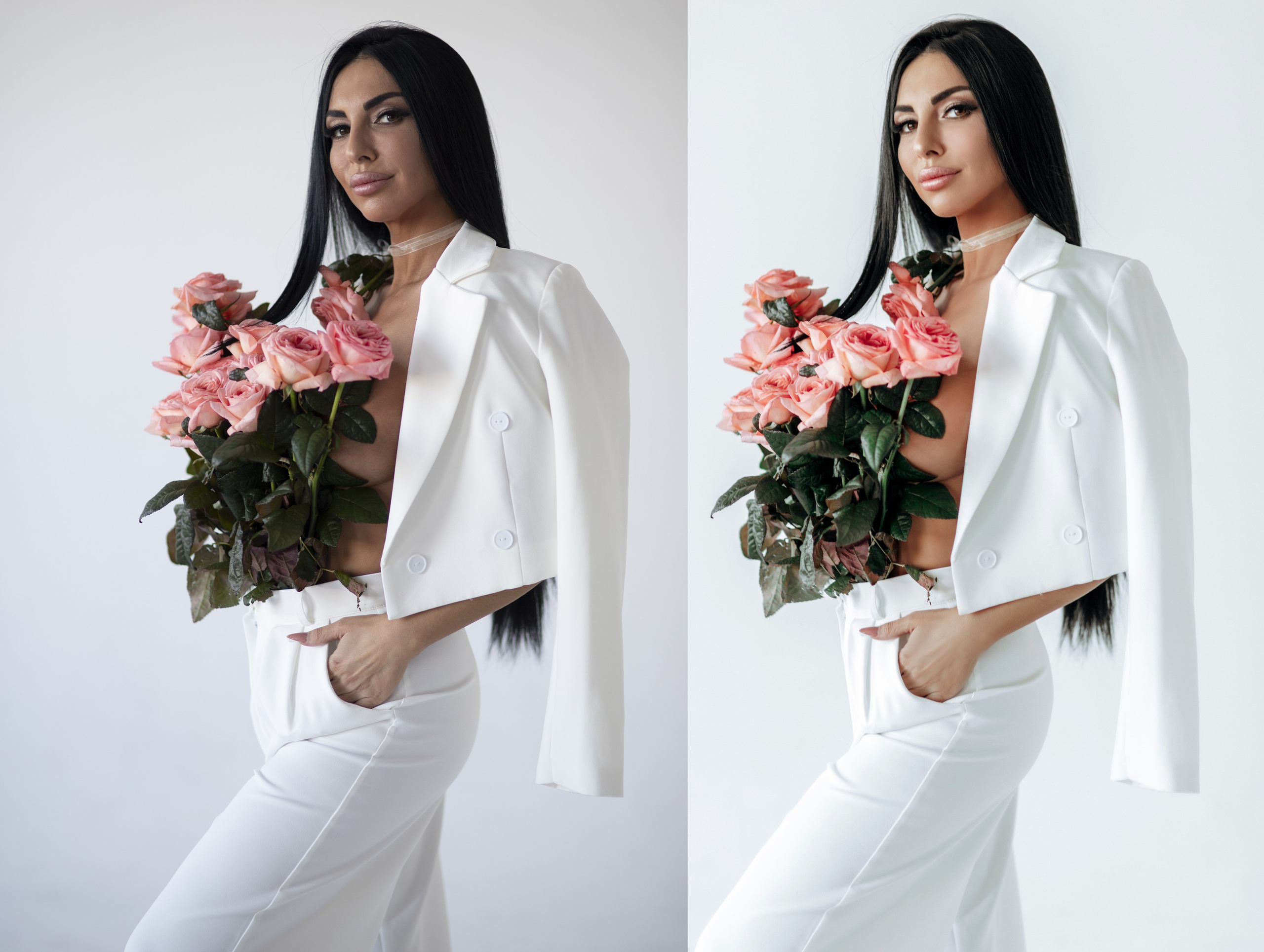 Ретушь до и после. Семейный и женский фотограф в Екатеринбурге Светлана Фиризен