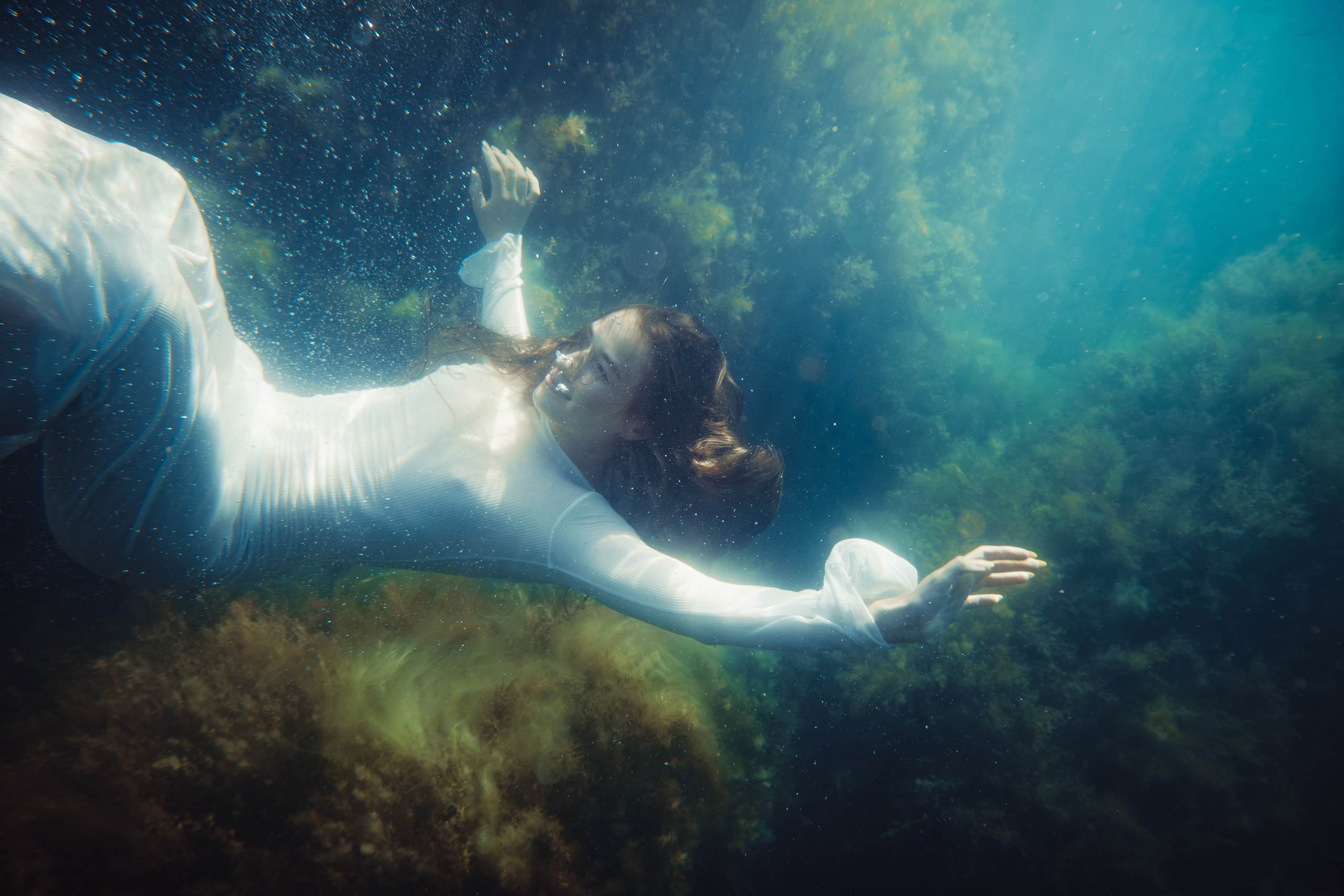 Подводная съемка в Севастополе и в Крыму. Мыс Айя.