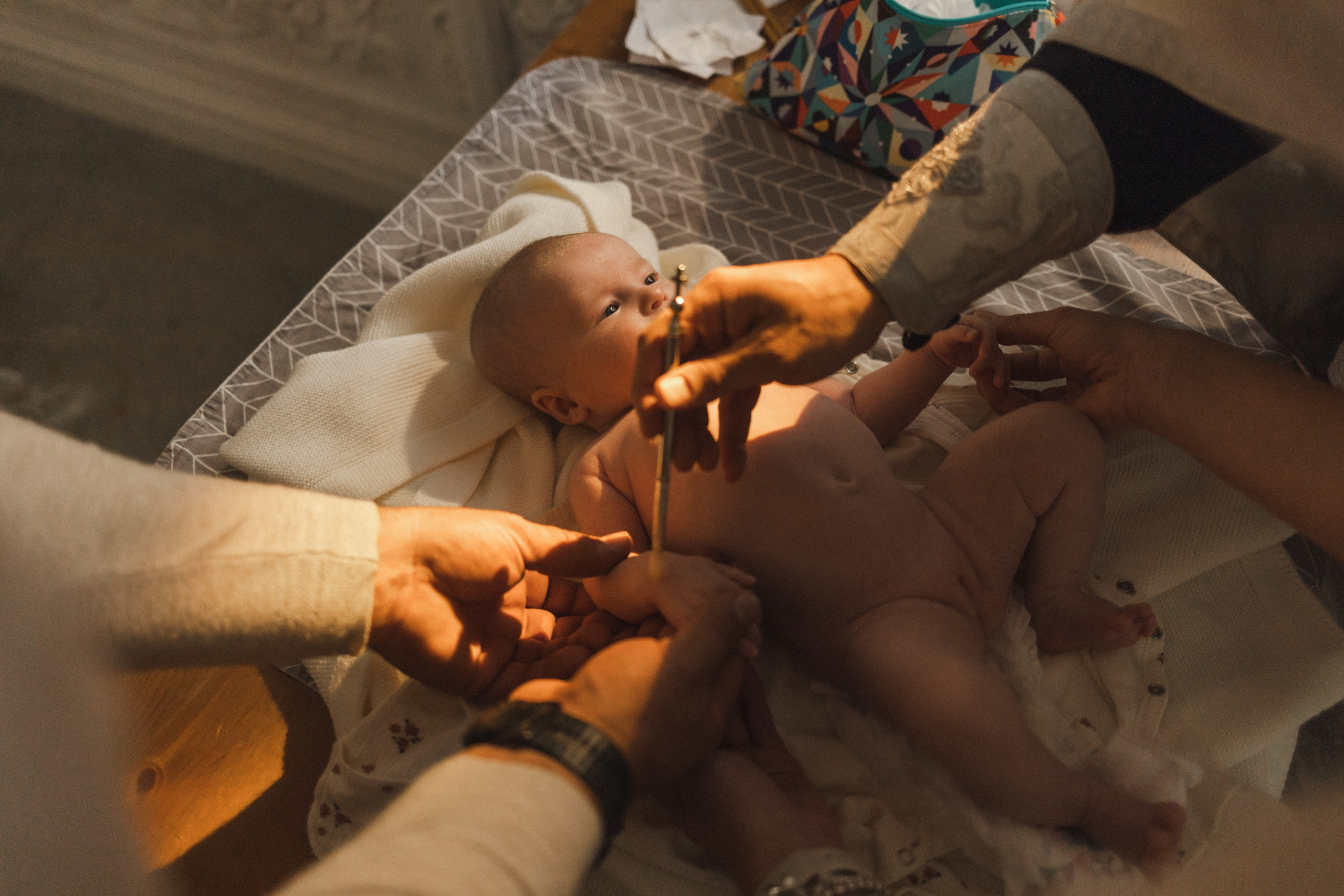 Крещение Стефании. Семейный фотограф в Москве