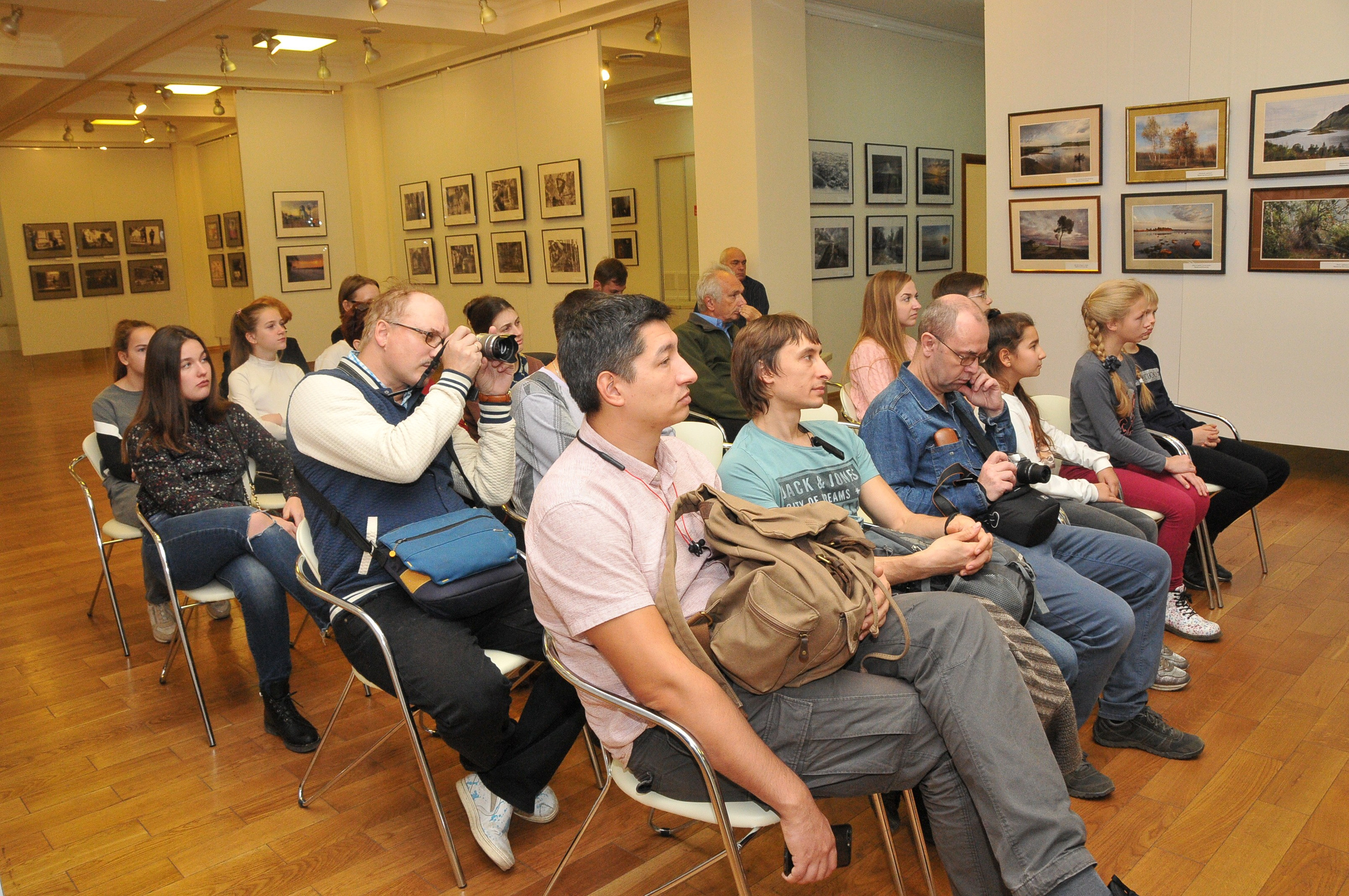 23.10.2018 Творческая встреча Сергея Курочкина. Фотообъединение Самарского областного отделения Союза журналистов России