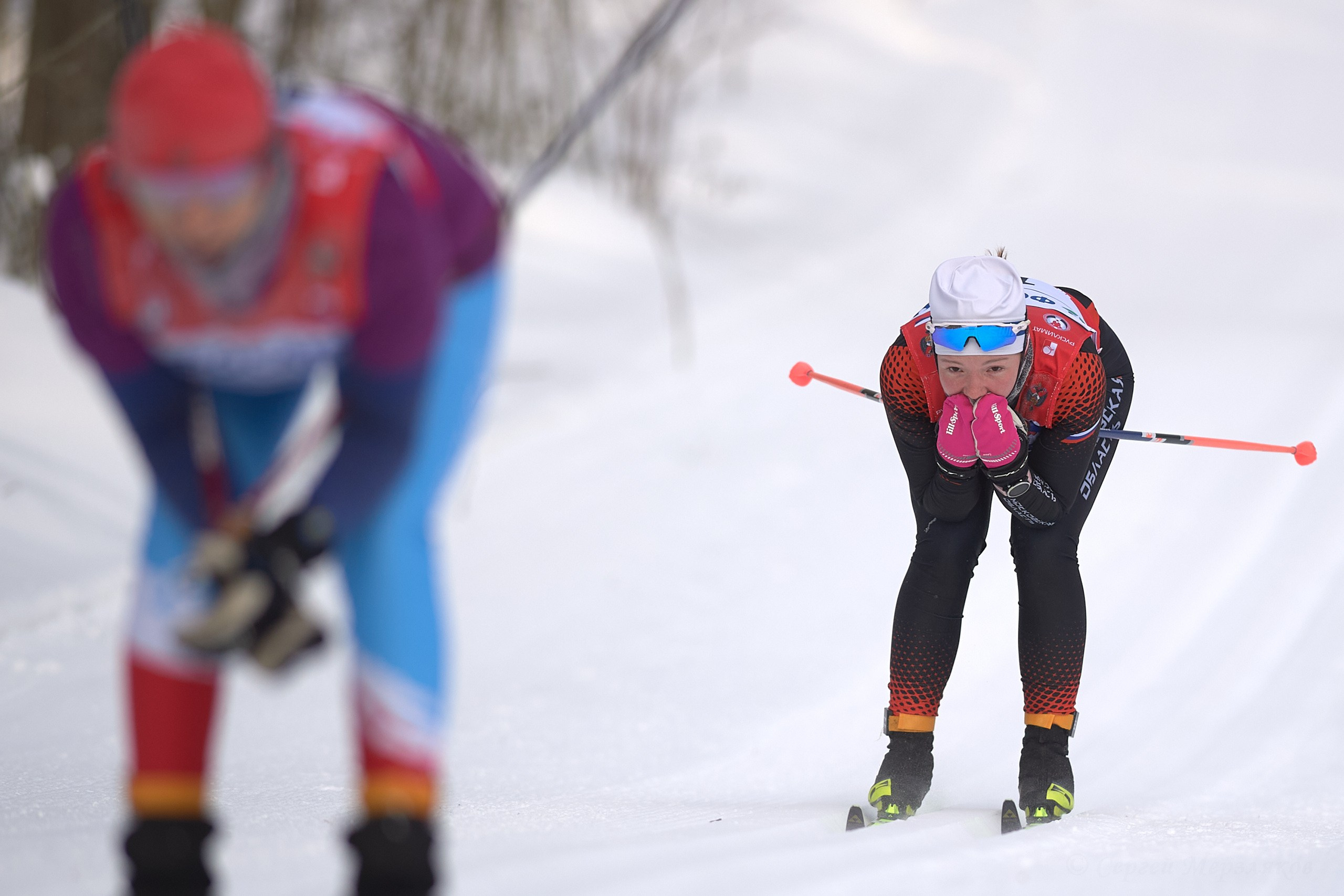 VI этап ФосАгро Кубка России по лыжным гонкам. Ижевск 25.01.2025 и 26.01.2025. Спортивный репортажный фотограф в Ижевске Сергей Мерзляков