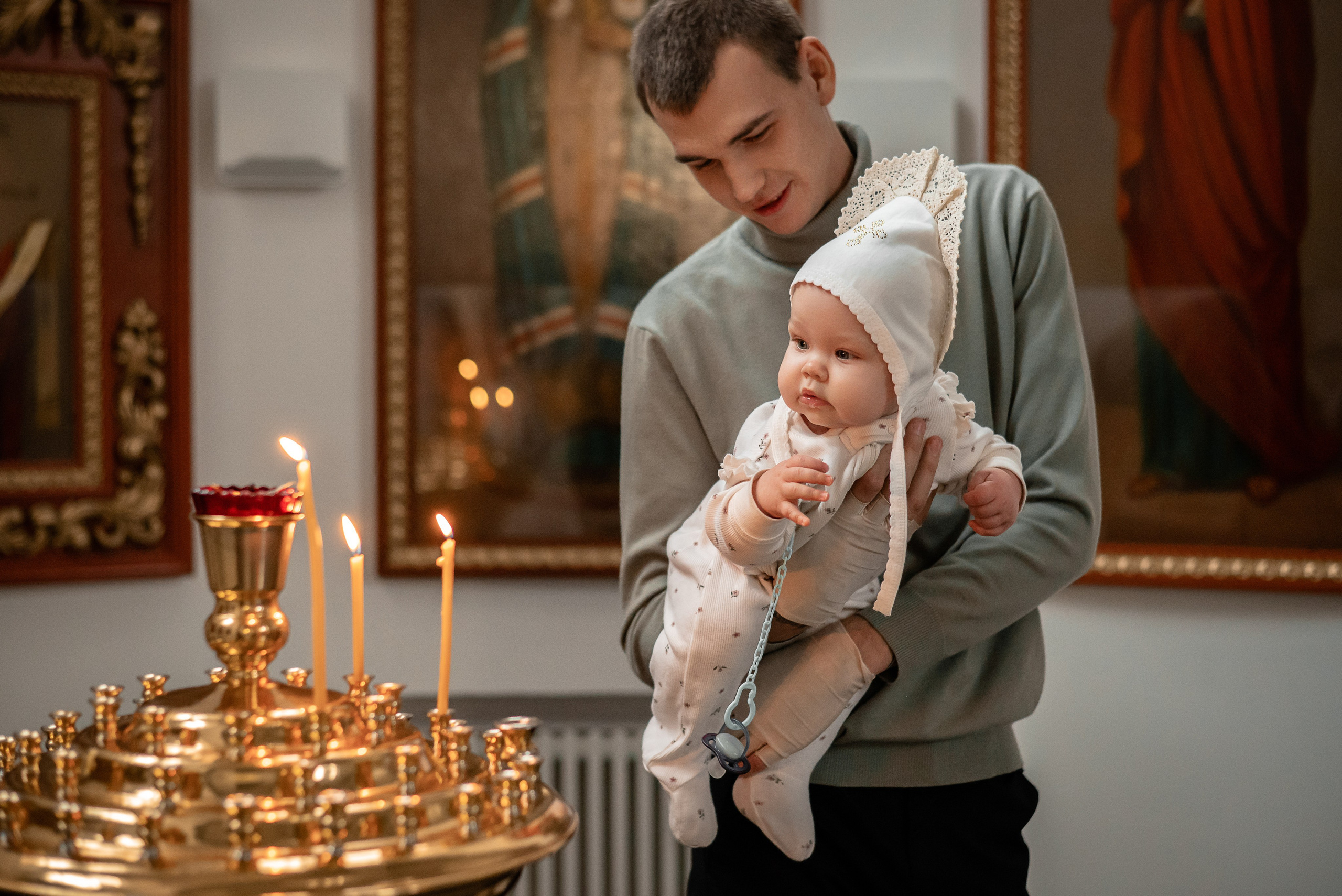 КРЕЩЕНИЕ. Семейный и репортажный фотограф Брянск — Москва Олеся Юрьева. Съёмка крещения и венчания