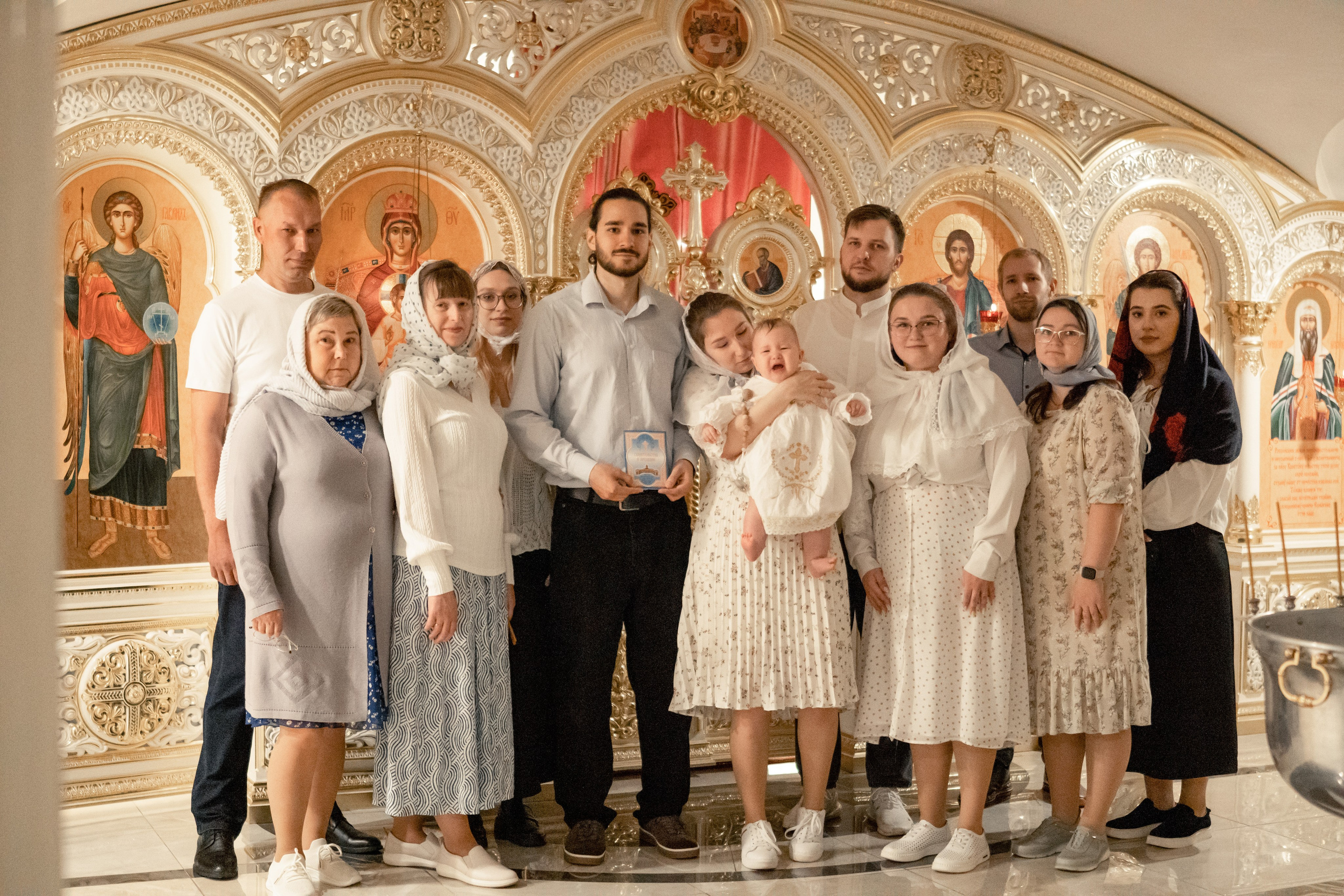 Съёмка Таинства Крещения в Казанском соборе. Семейный фотограф и видеограф Алёна Ким