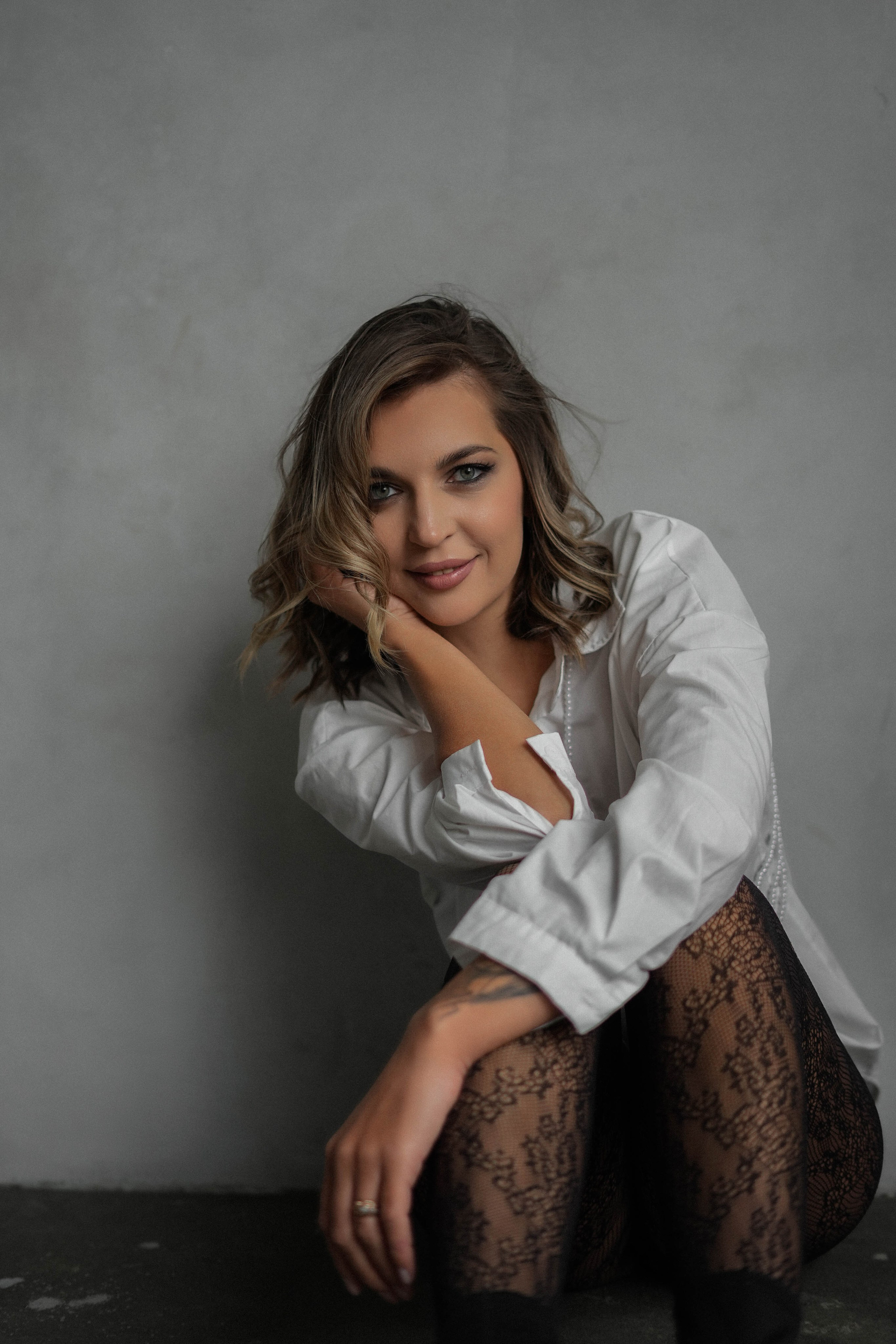 Женская студийная сьемка Насти. Фотограф Волгоград Анастасия Ли