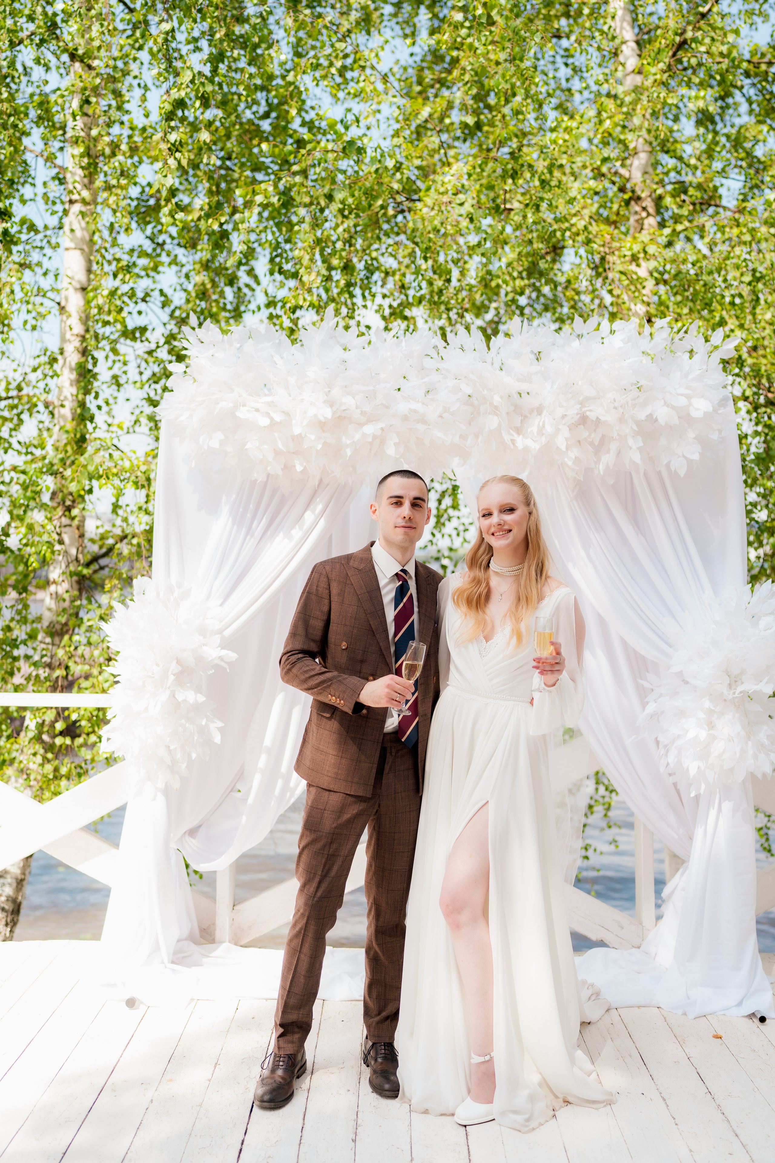 Денис и Надежда. Венчание + свадебный банкет. Свадебный фотограф Москва