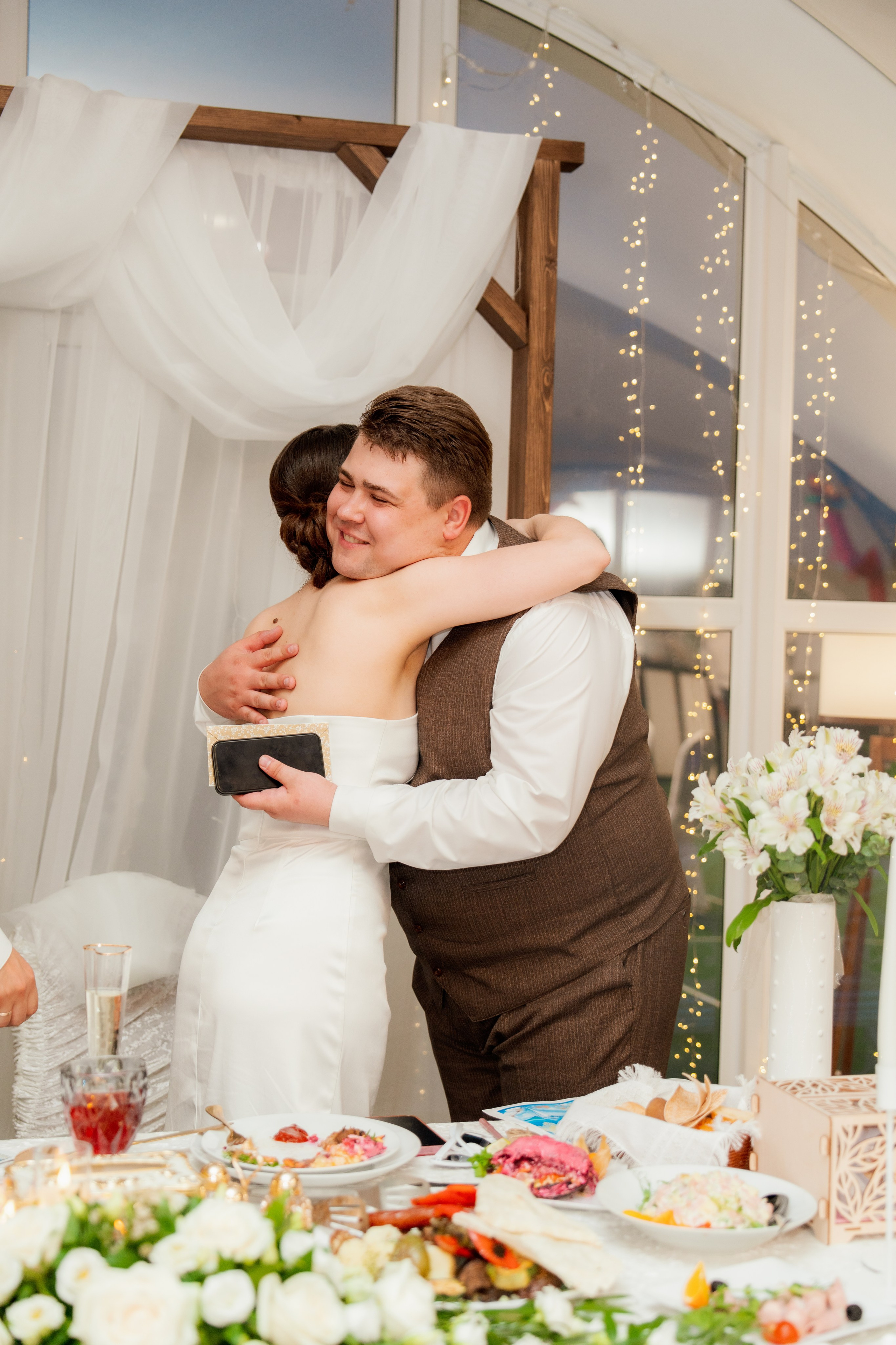 Влад и Наталья. Свадебный банкет. Свадебный фотограф Москва