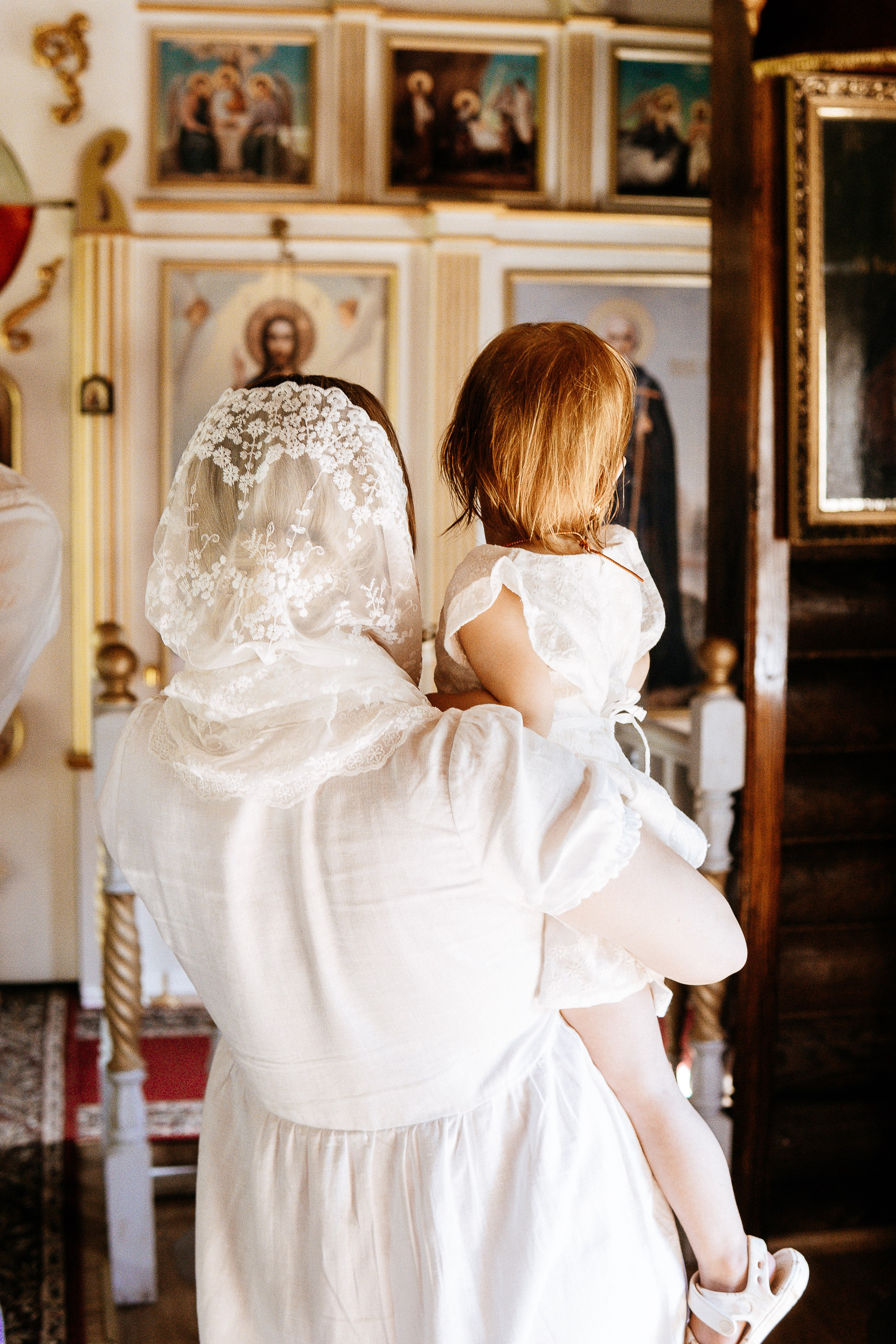 Крещение Таисии и Даниила. Фотограф Алла Быкова