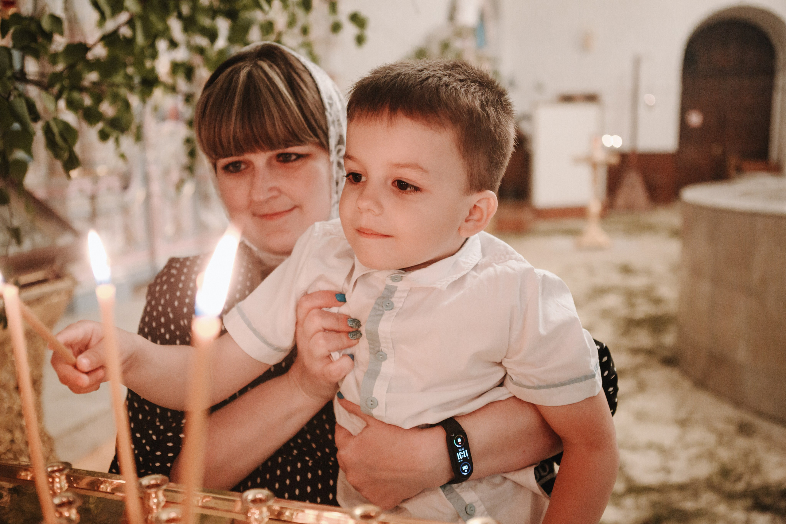 Крещение Карины. Семейный и свадебный фотограф в Воронеже Майя Добровольская