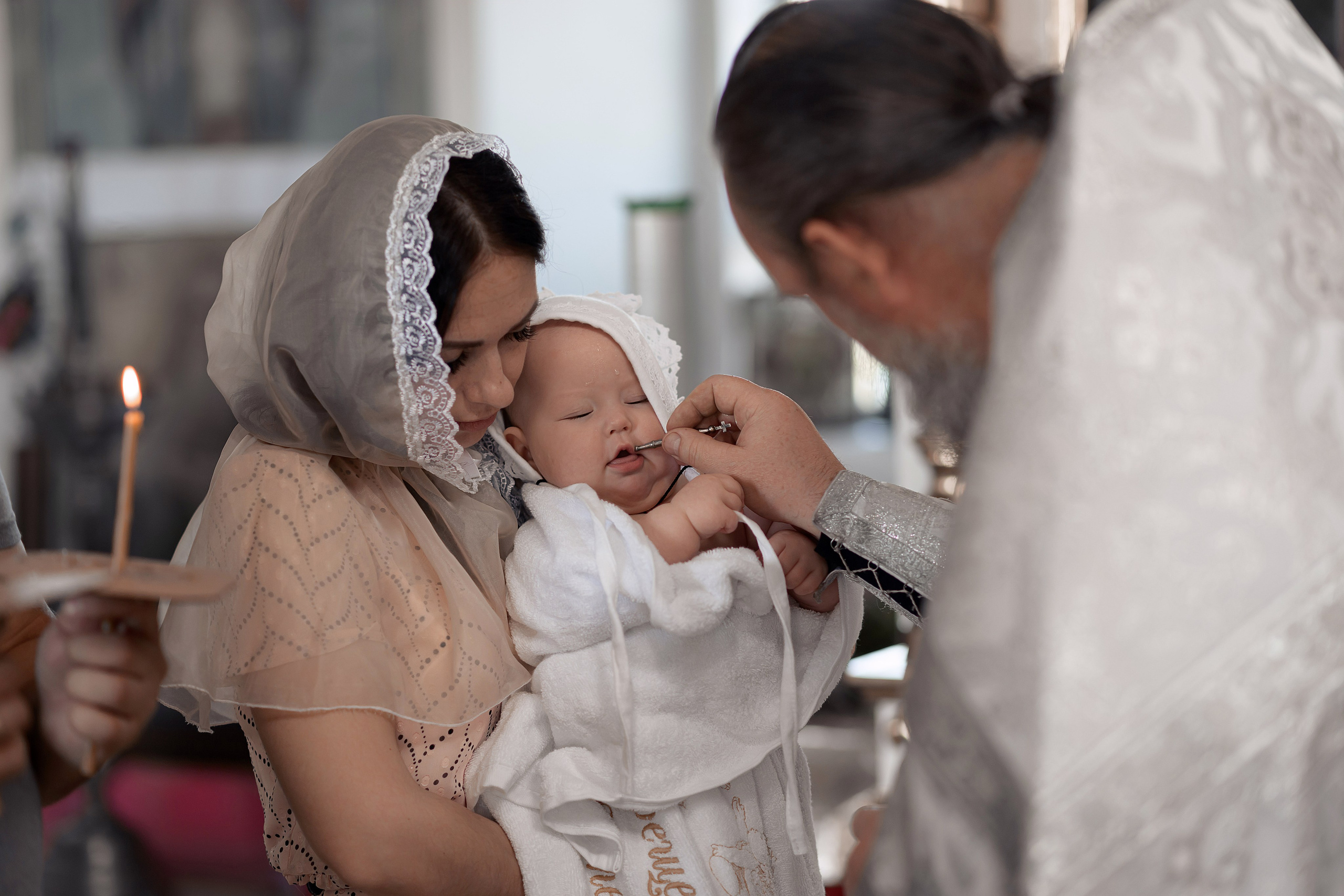 Крещение Екатнрины. Свадебный фотограф Белгород Валуйки Старый Оскол Воронеж