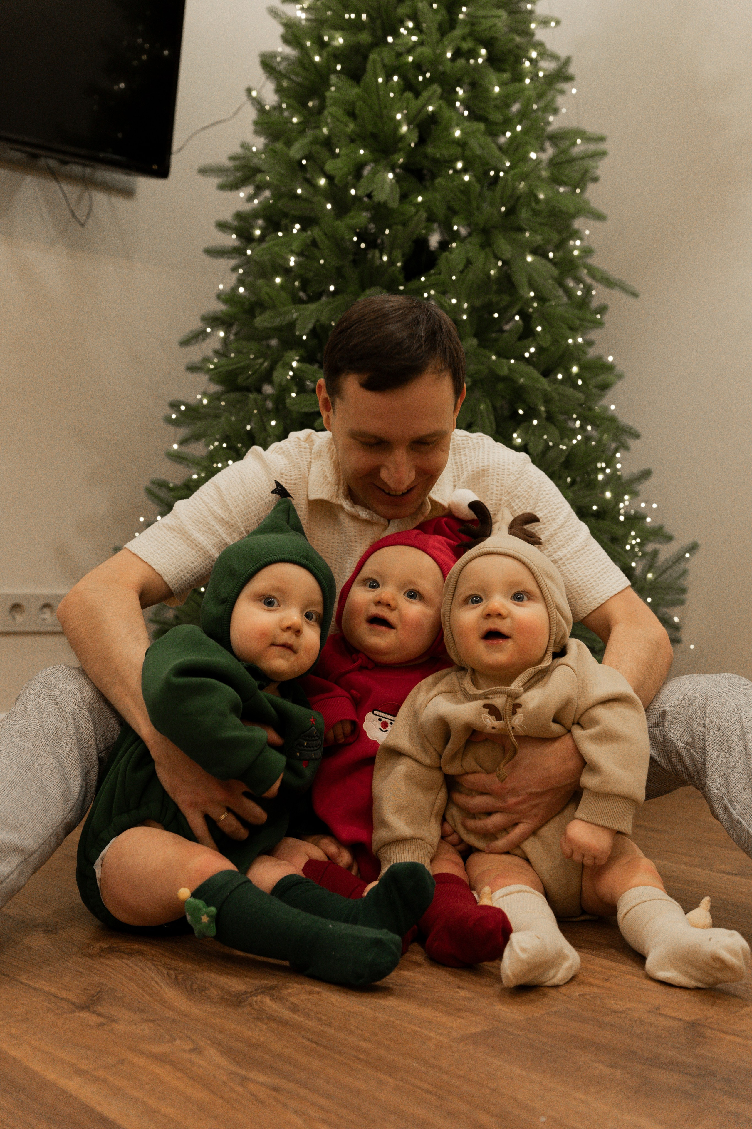 Новогодние тройняшки. Главная