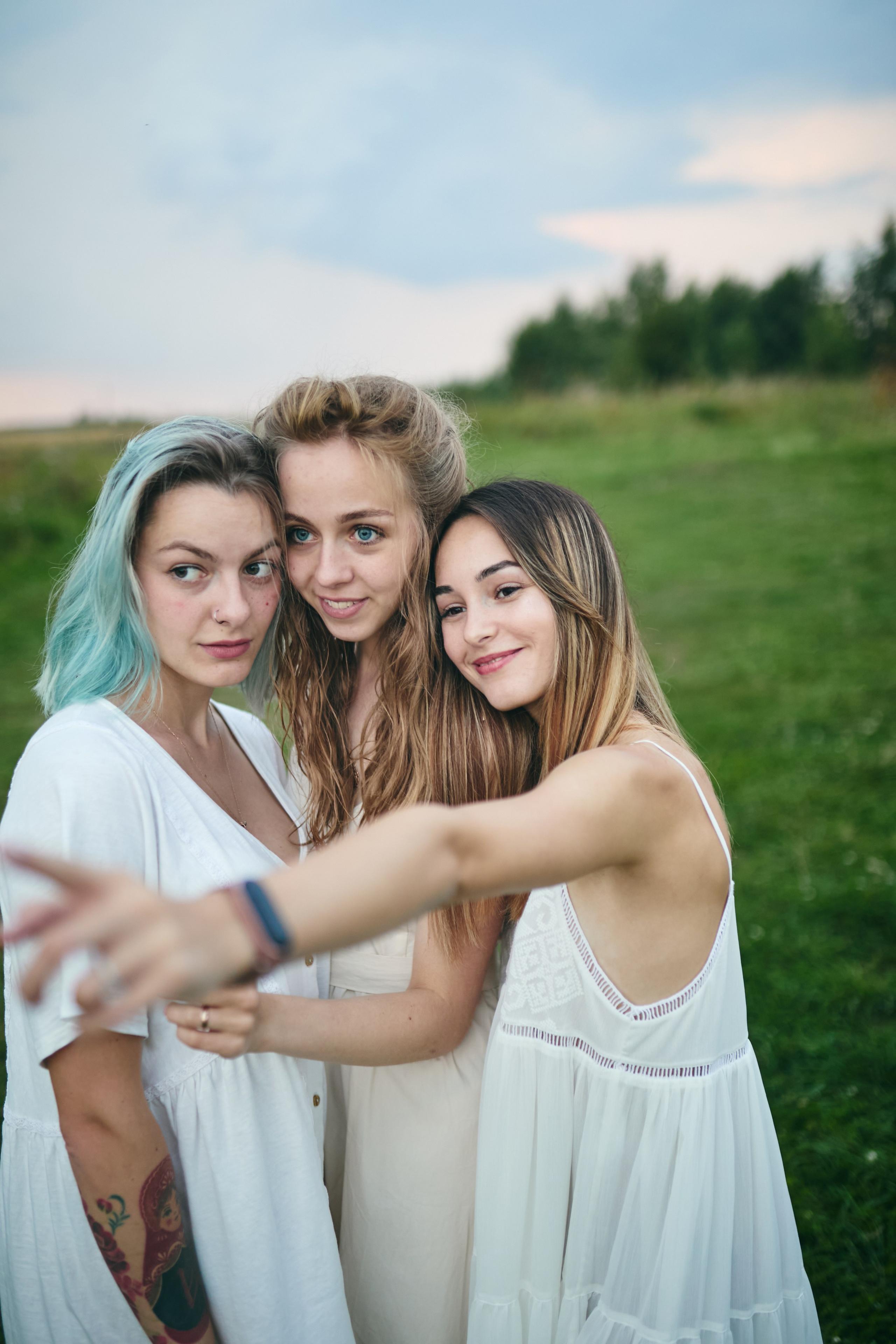 Аня, Лена и Арина. Фотограф София Комкина