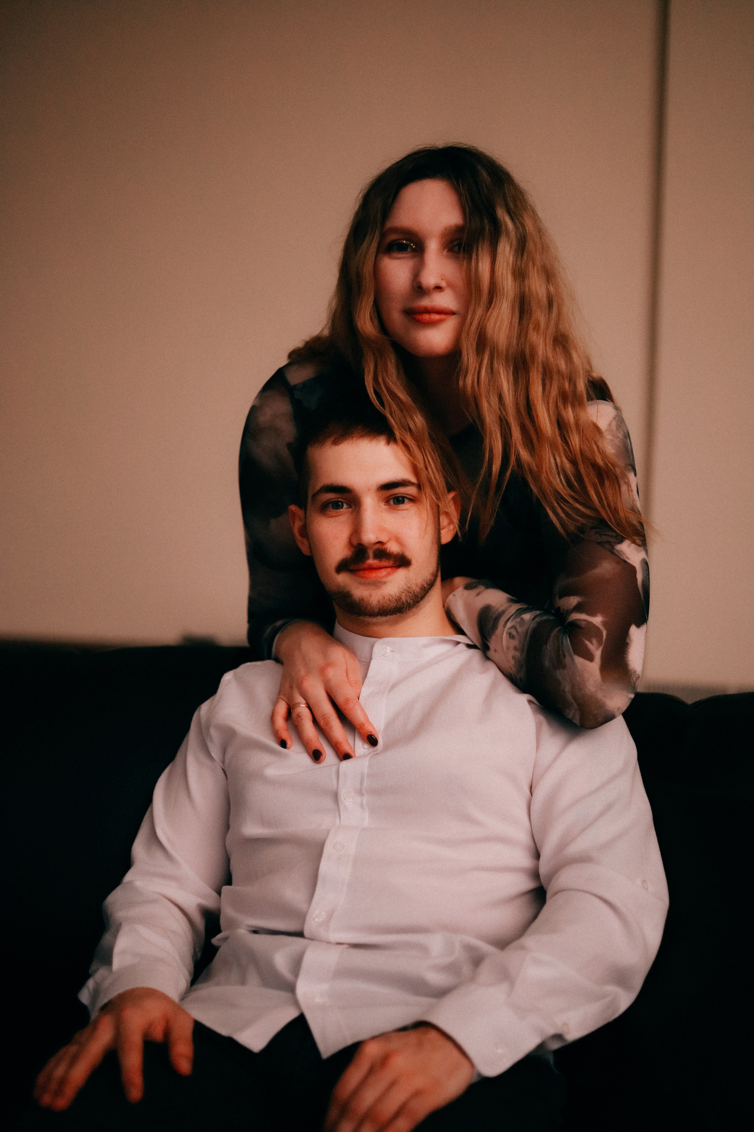 Оля, Антон и сыновья. Фотограф София Комкина