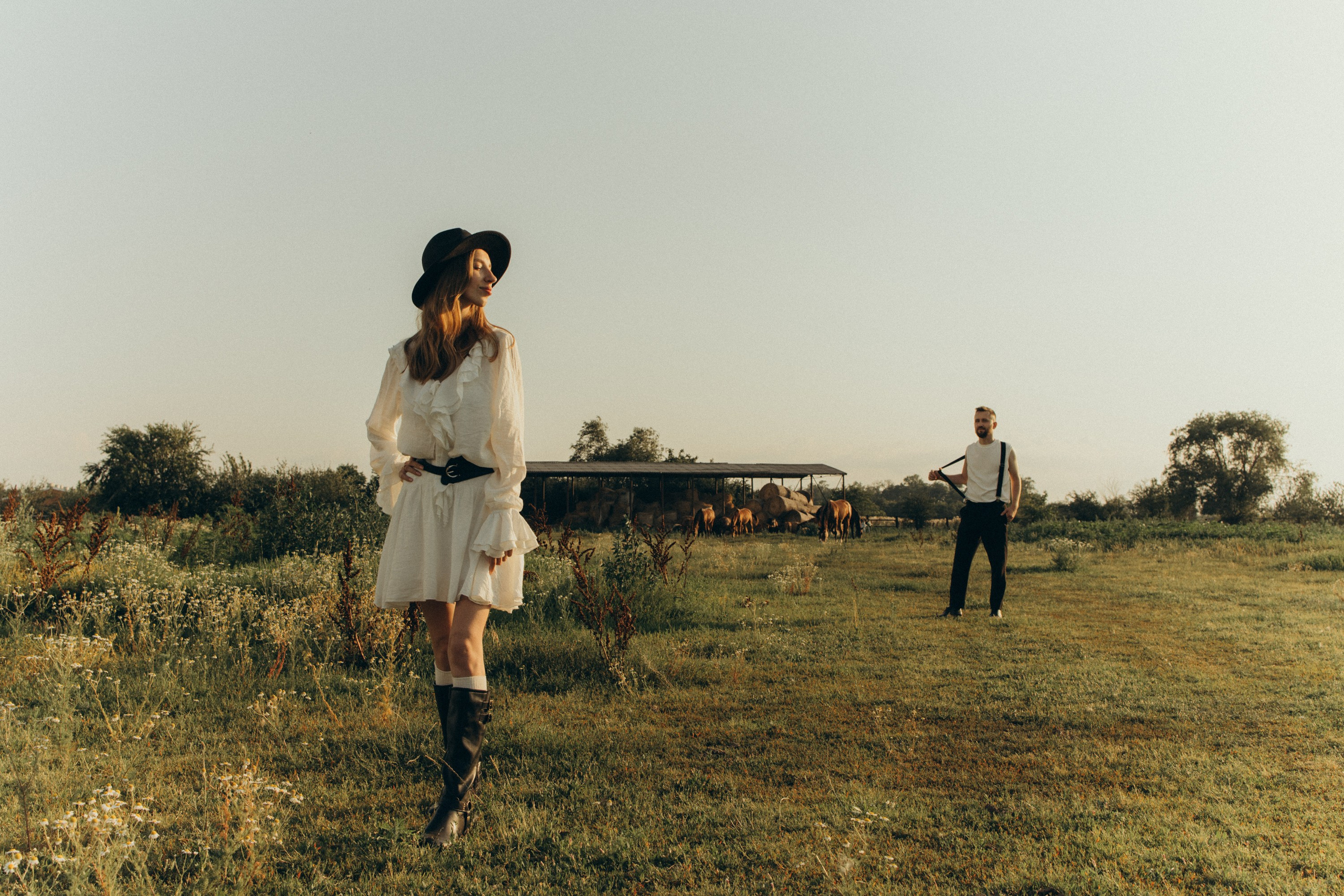 Игорь и Мария — конюшня. Семейный фотограф в Краснодаре Храмова Анна