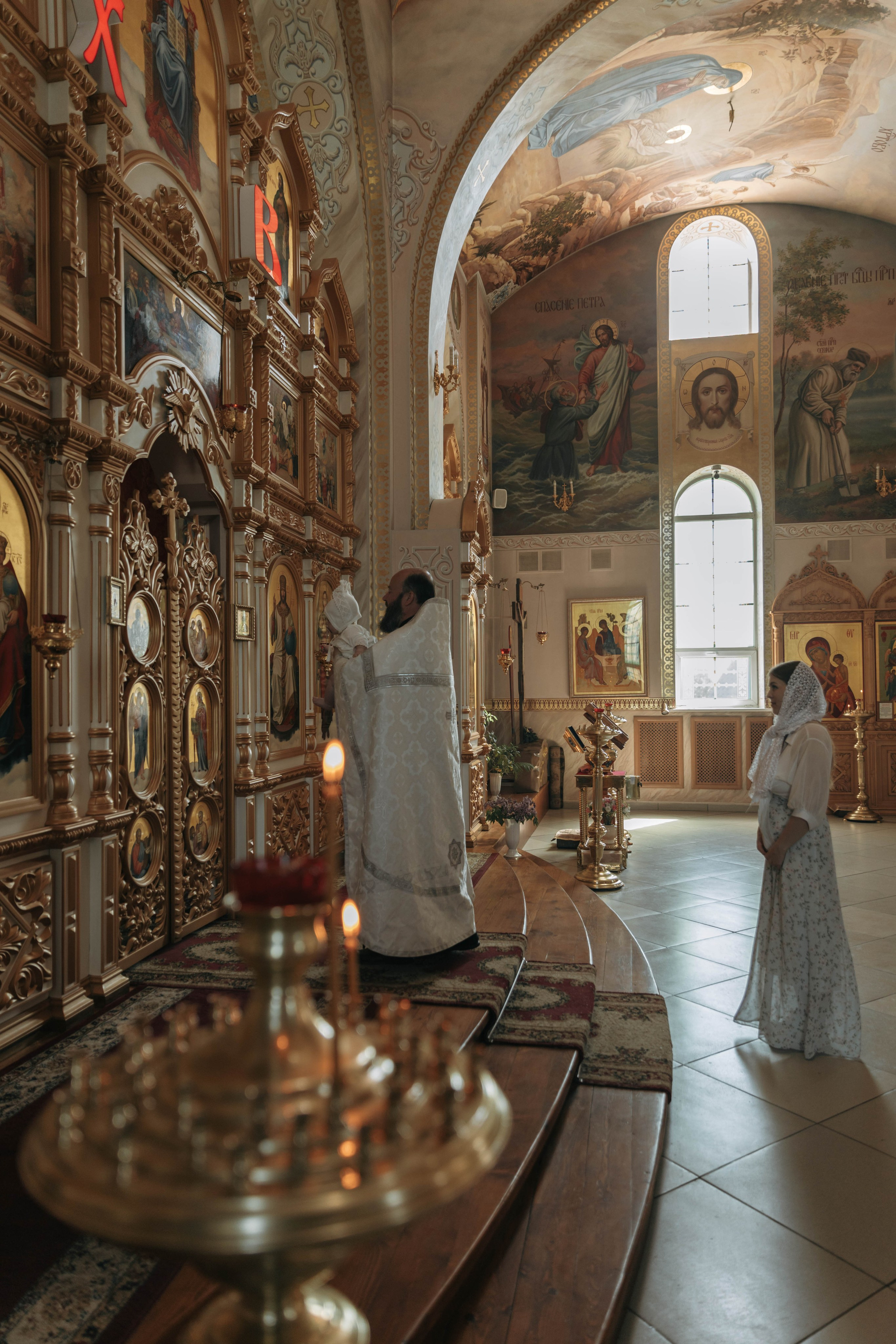 Таинство Крещения Дианы. Фотограф Сальск Катерина