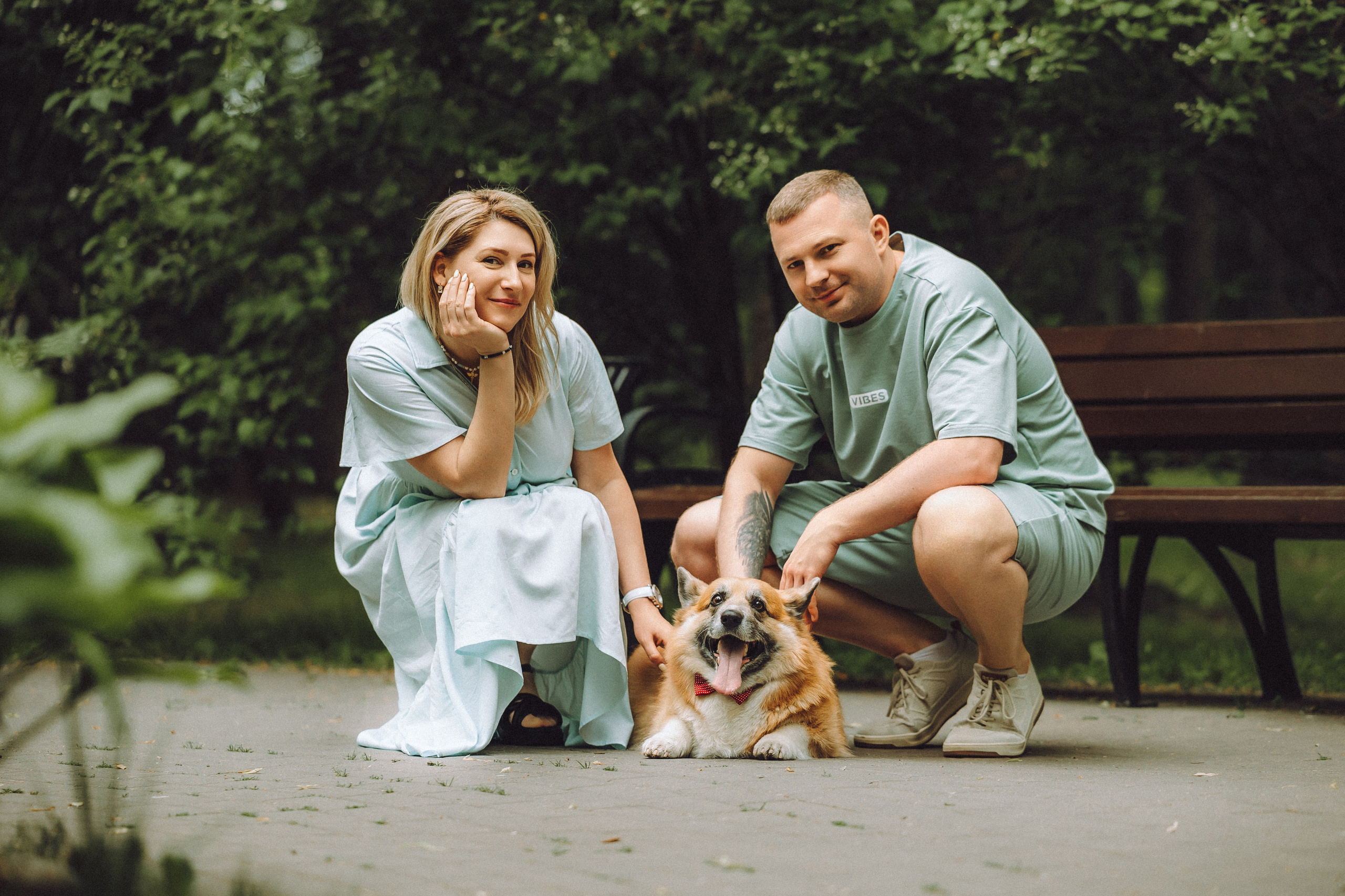 Ира, Леша и Харли