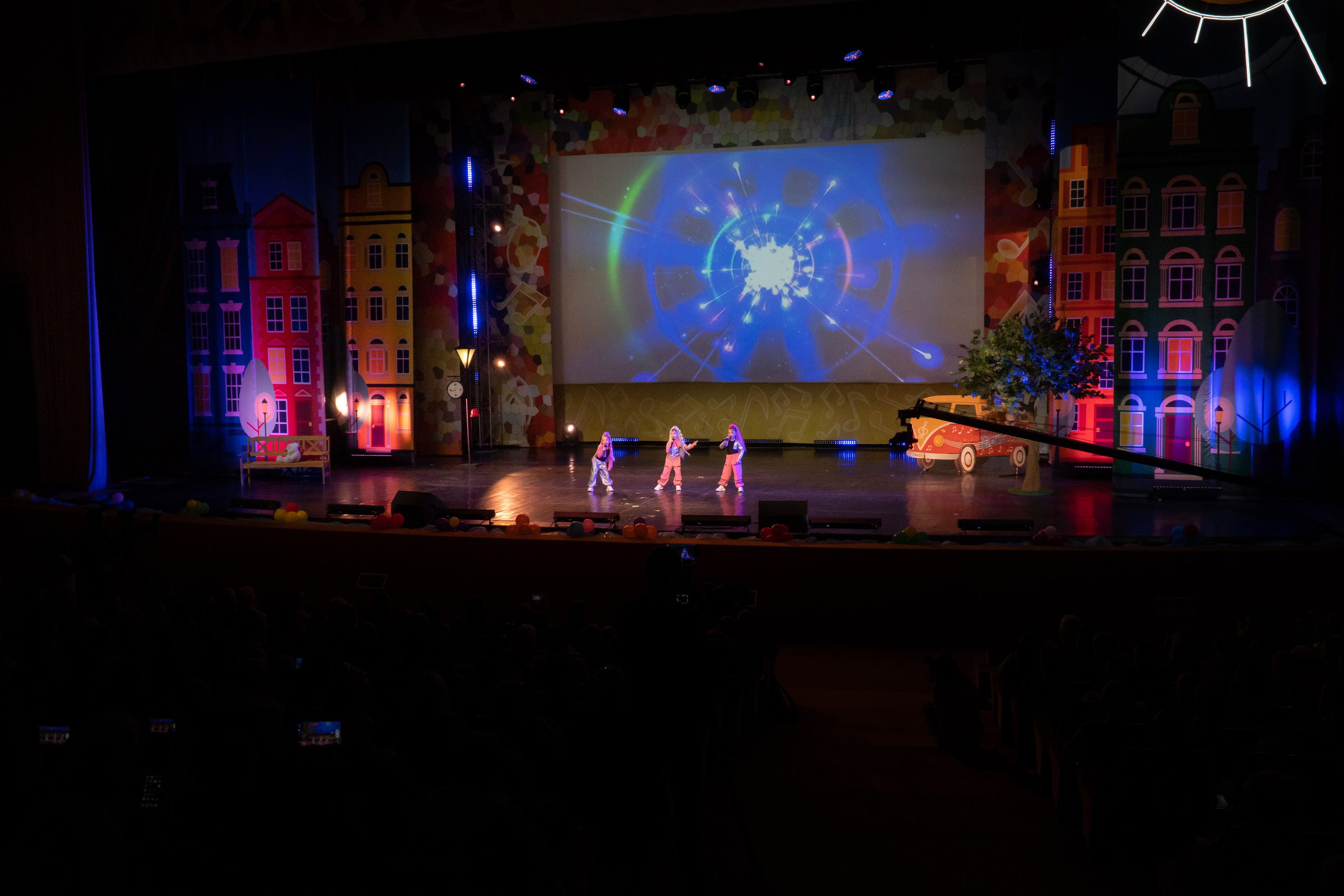 Съёмка концерта для Домисольки, большой концертный зал Космос. «Студия DRONAVT`s» — видеосъёмка и фотография г. Москва