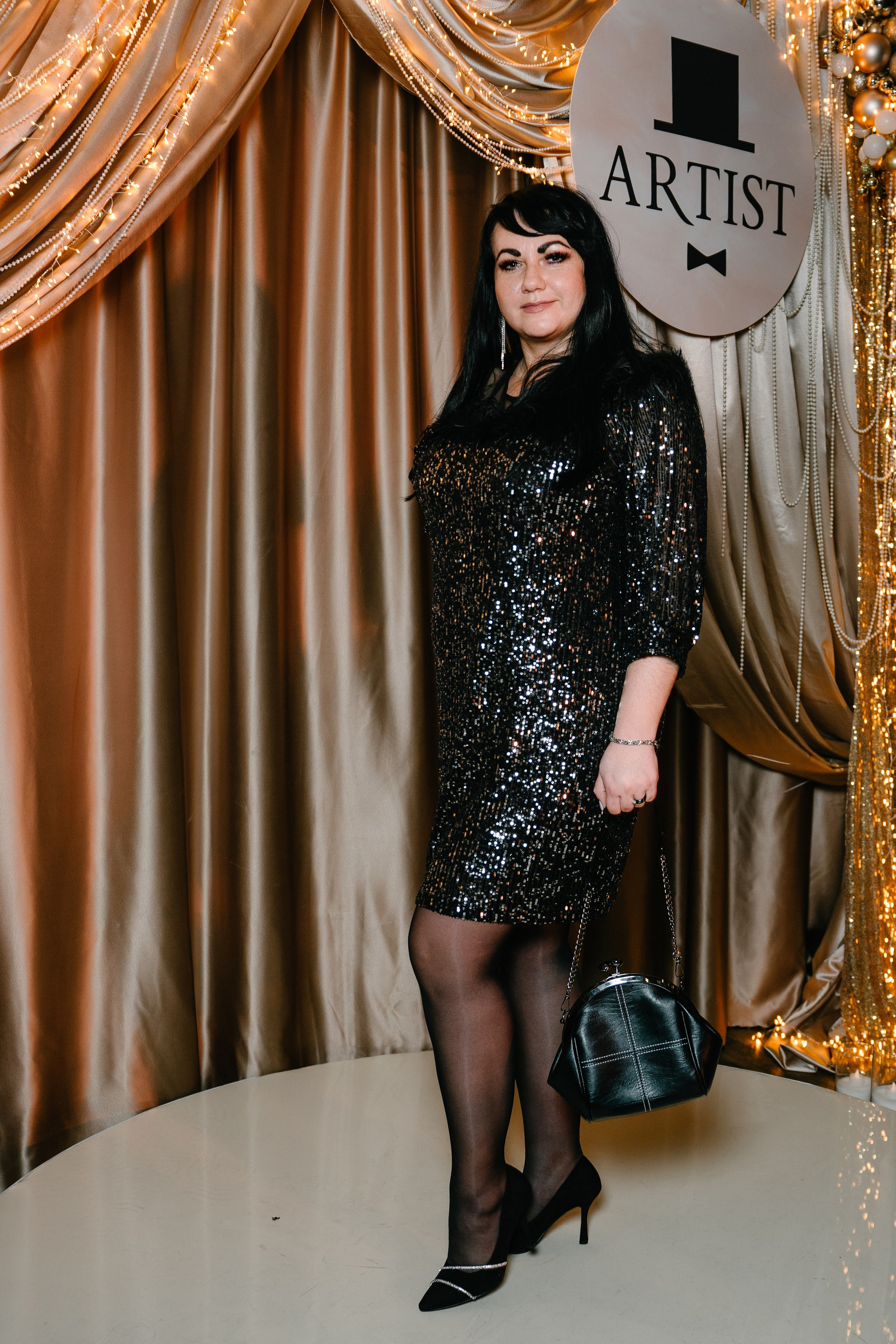 Новогодний вечер в Артисте. Свадебный и семейный фотограф в Воронеже Анастасия Бойко