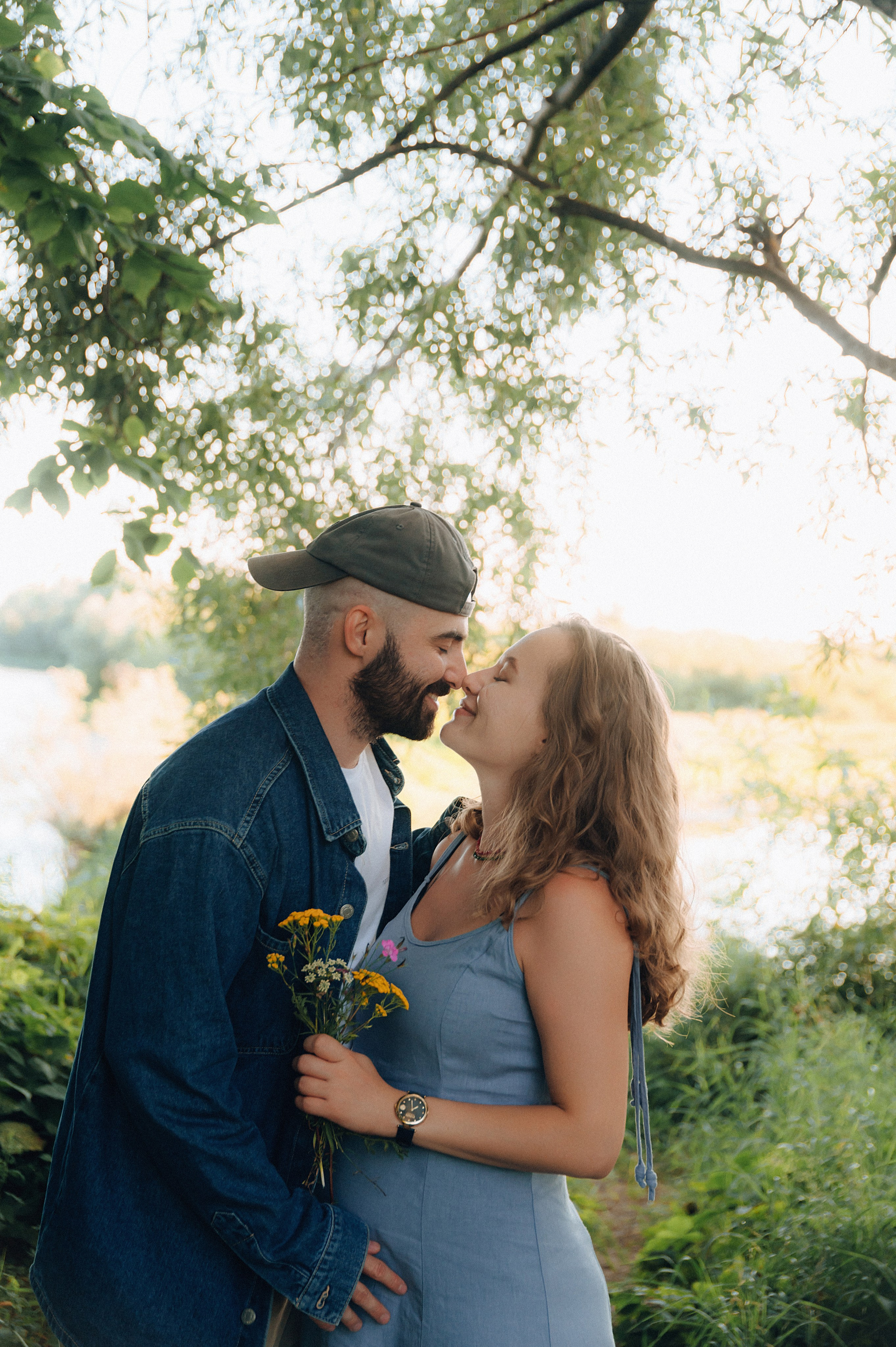 Лес.закат.Вика и Денис. Детский и семейный фотограф Катерина Мишина