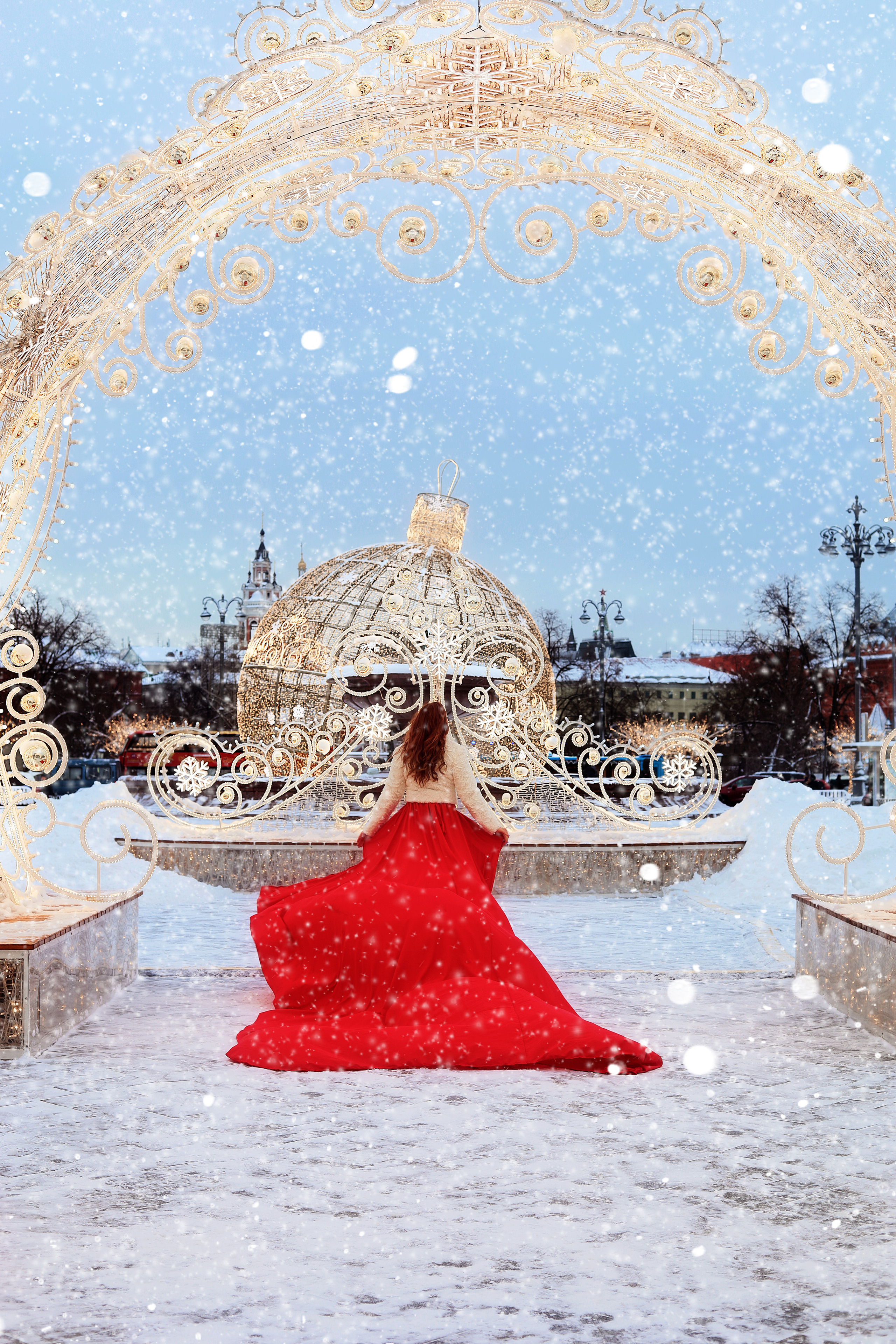 Индивидуальная женская фотосессия в Москве. Фотограф Мария Дрогунова