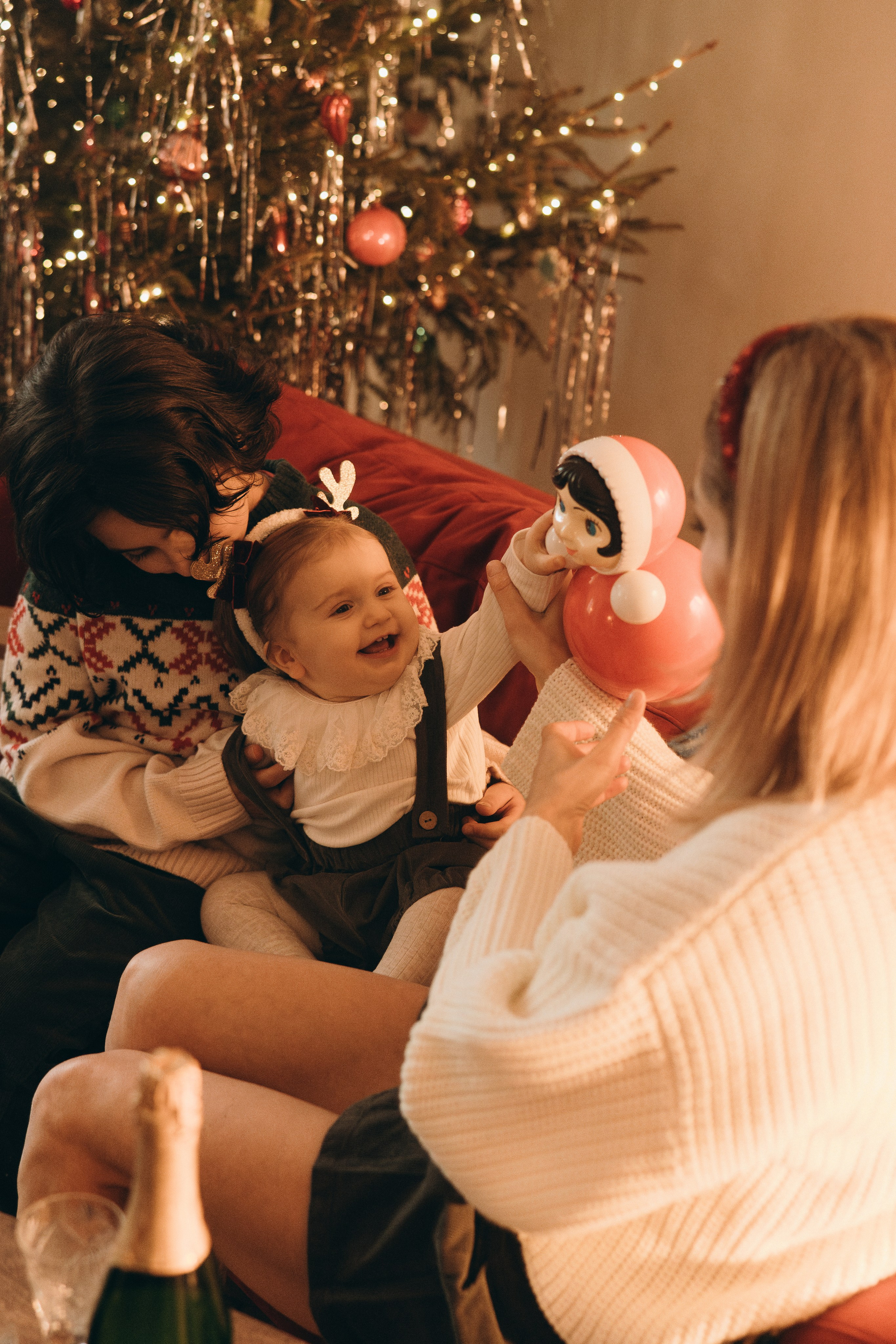 Годик или Ретро Новый год. Семейный, ньюборн фотограф, фотограф на роды в Москве, Виктория Тюльдюкова