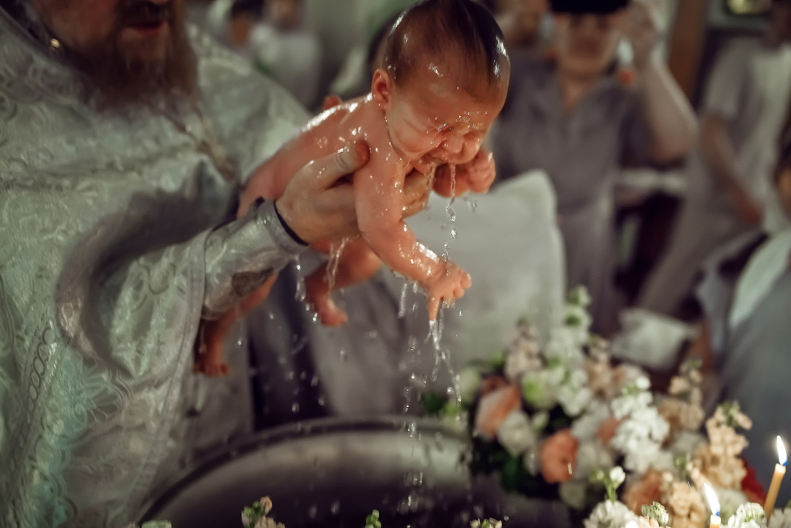 Крещение Александры. Фотограф на Крещение, семейный фотограф в Москве