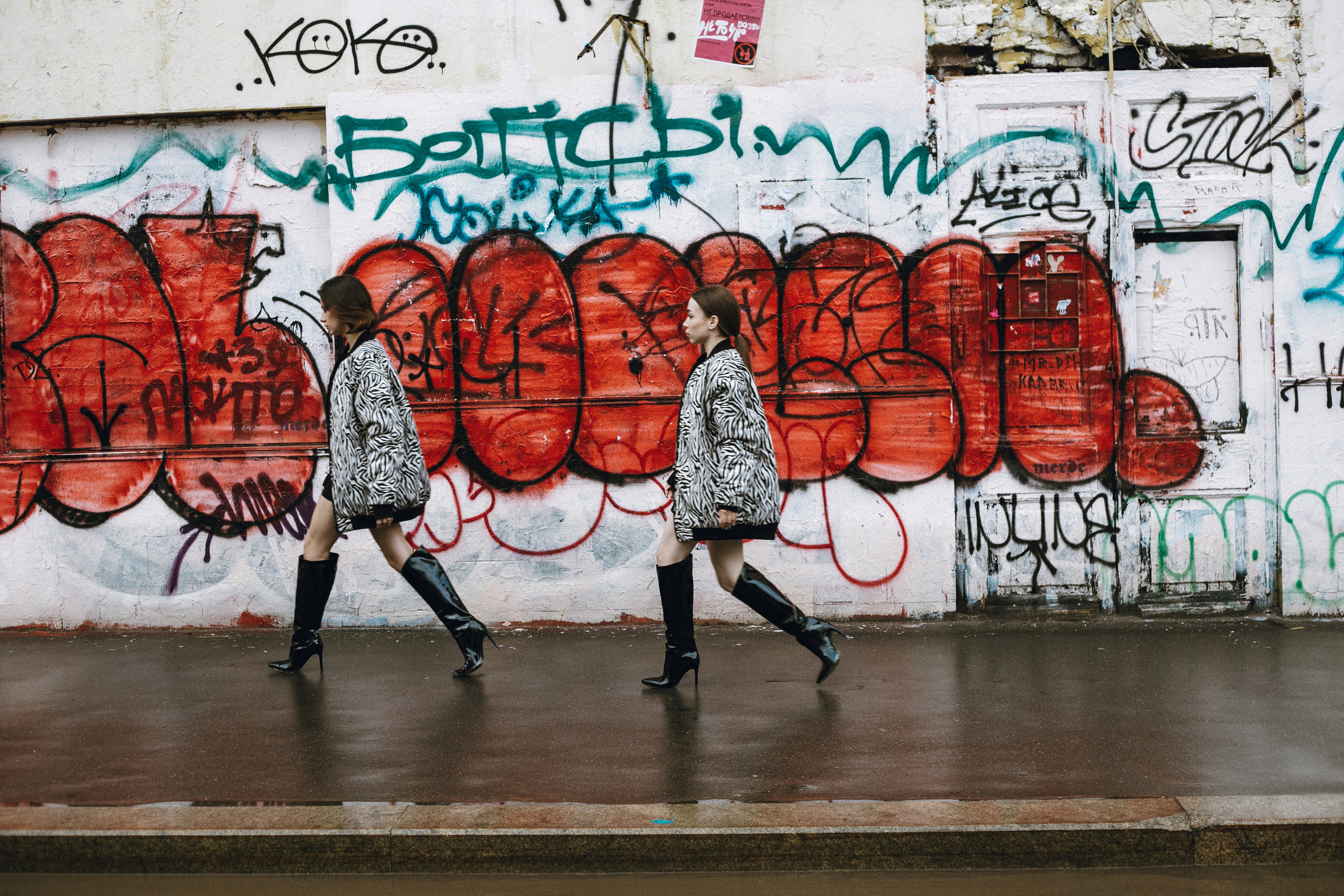 Съемка для бренда одежды 