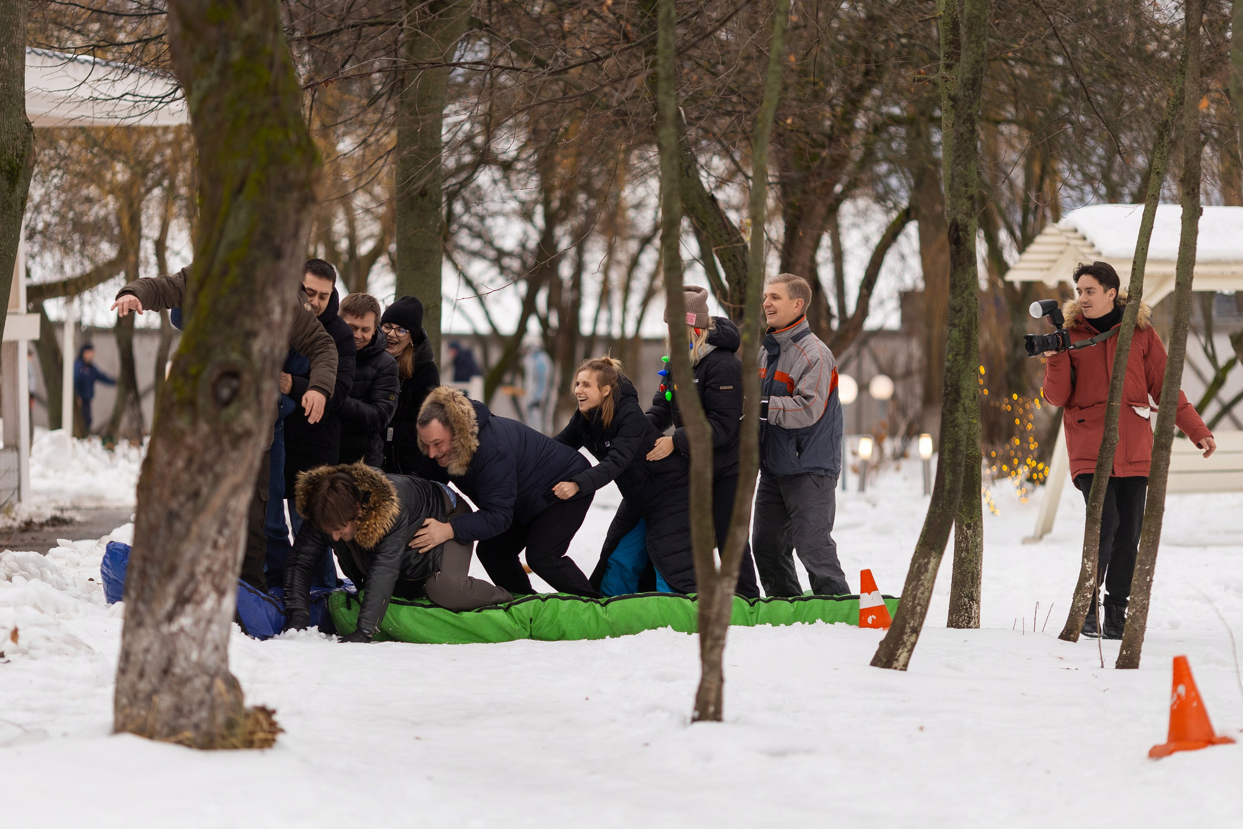 Новогодний корпоратив. Фотограф в Москве Десятова Ксения