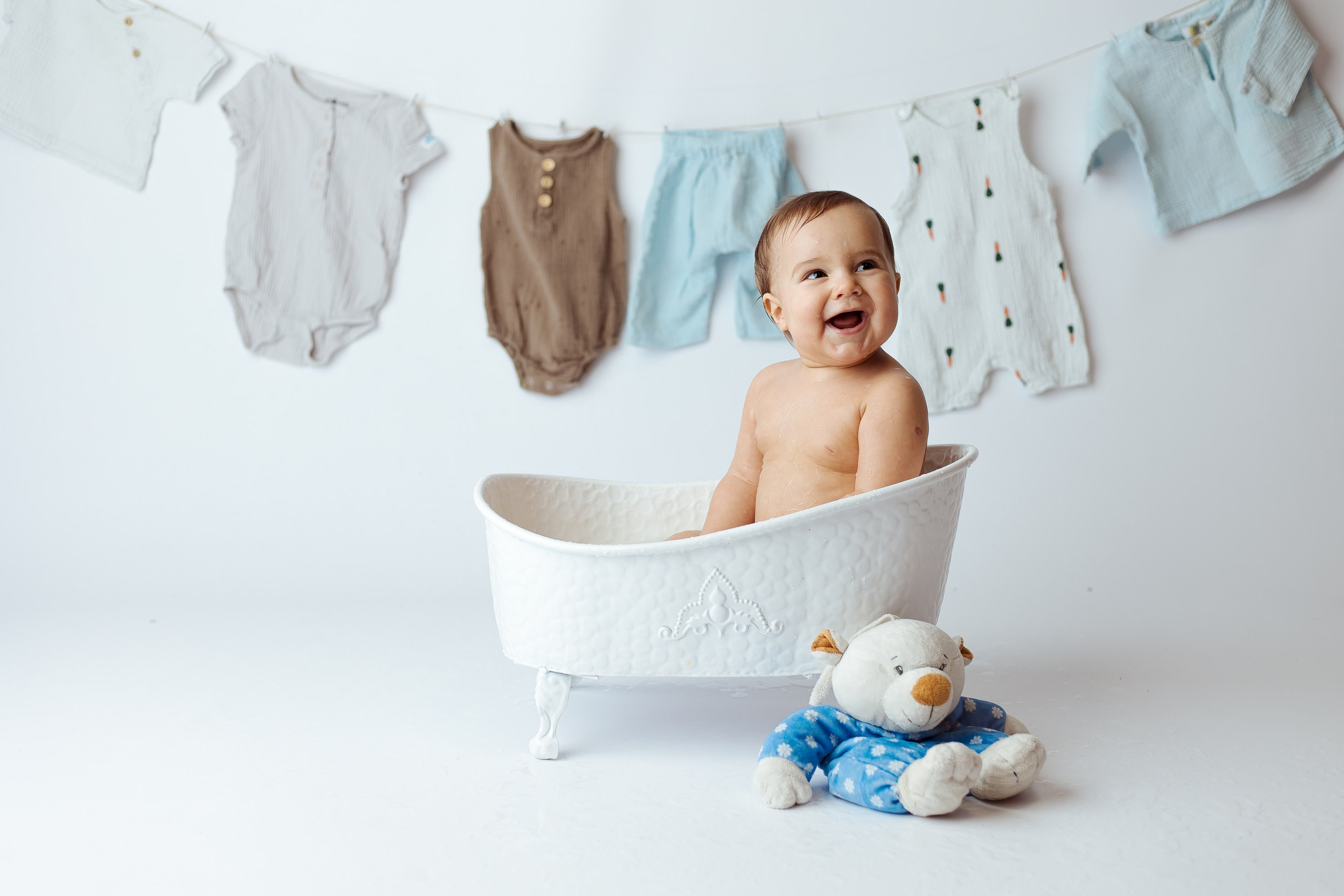 Ванночки. Фотограф беременности, новорожденных Москва. годики под ключ