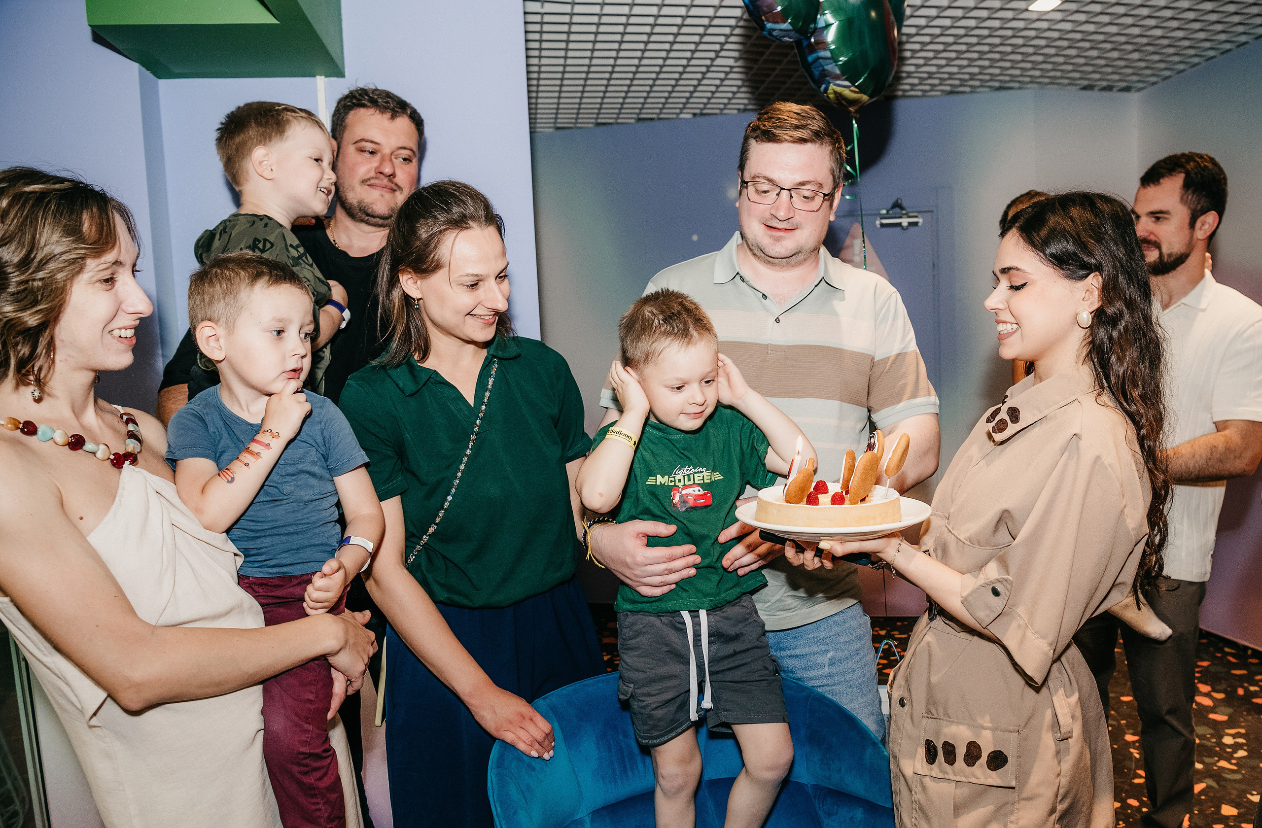 День рождения Кости. Фотограф на выписку из роддома в Москве и МО