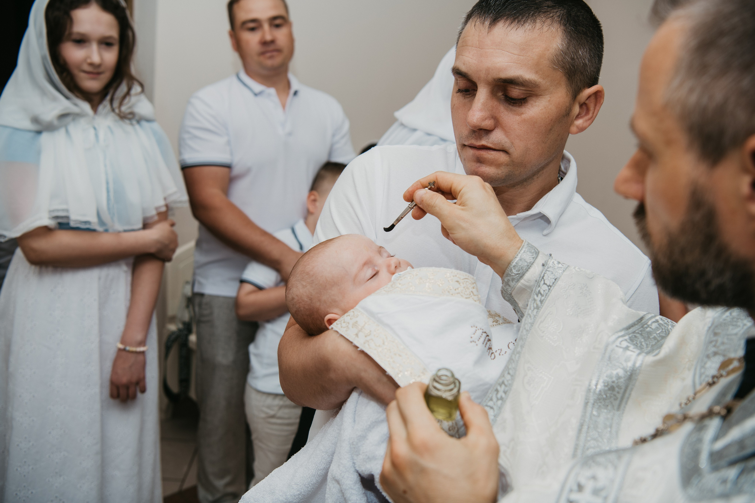 Крещение Евгения. Фотограф на выписку из роддома в Москве и МО